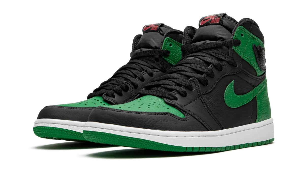 Air Jordan 1 Retro High "Pine Green 2.0" Bare Footfeel Minimalist Look