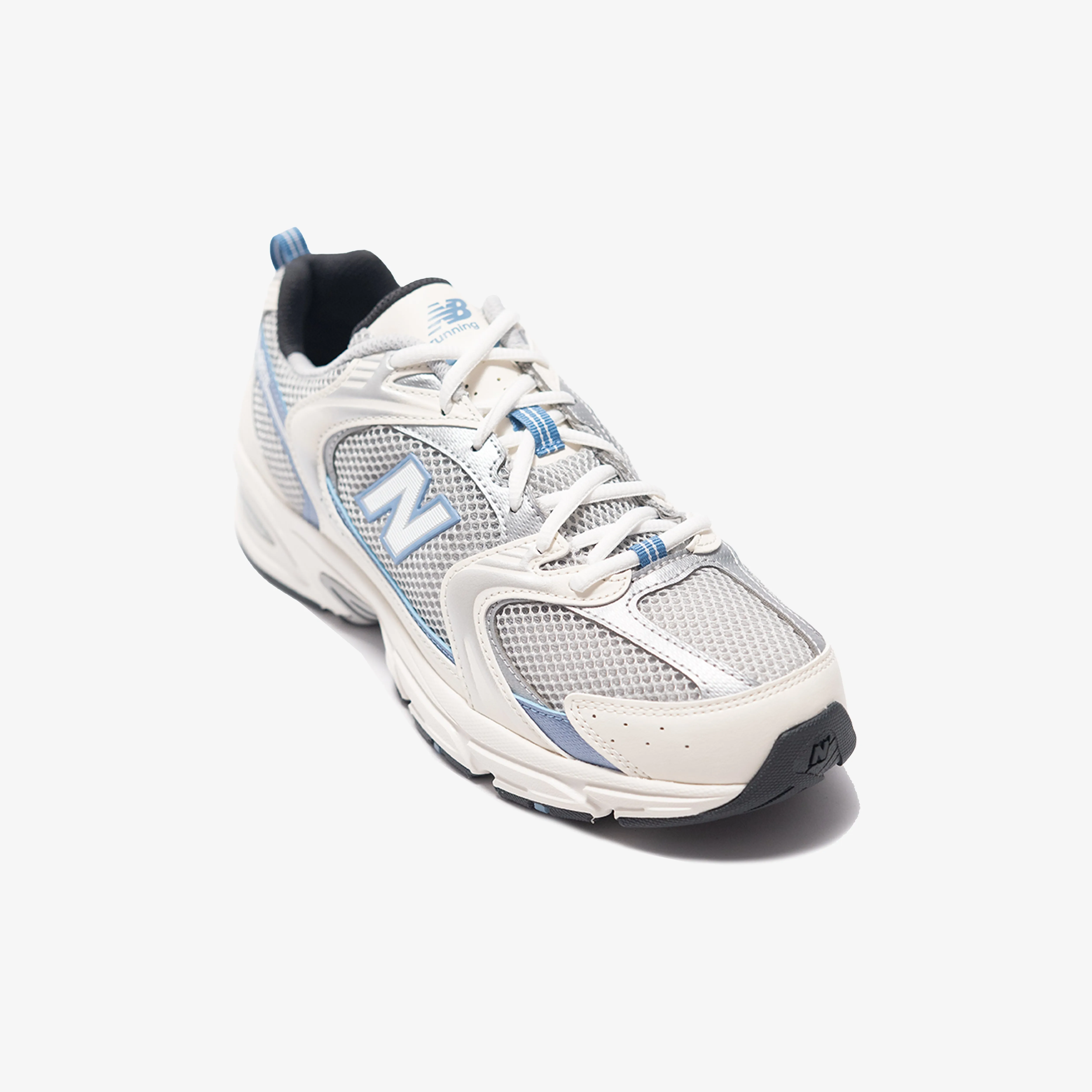 New Balance | 530 { CREAM/BLUE grass - field - runner