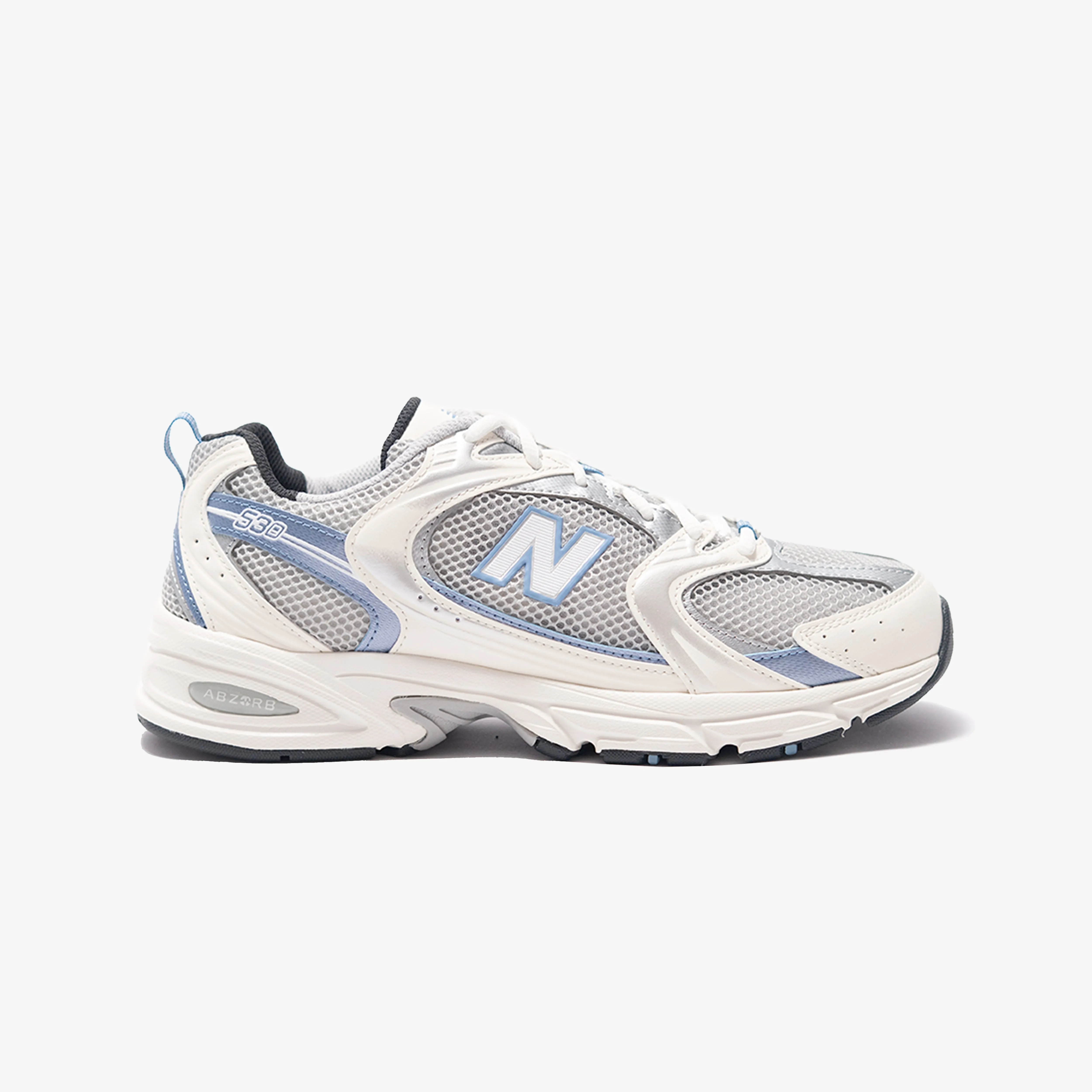 New Balance | 530 { CREAM/BLUE futuristic running option