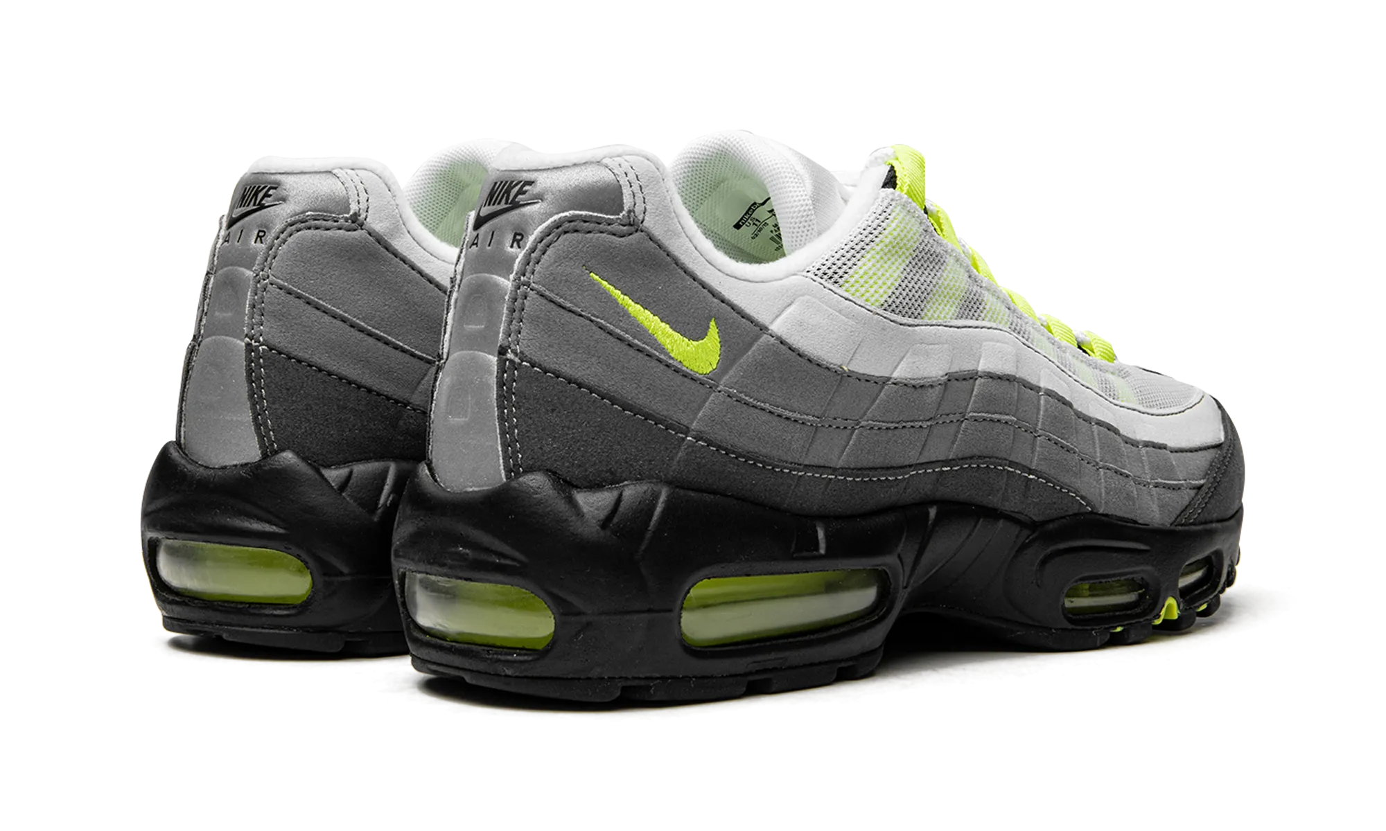 stretchy - material - flexibility shoes AIR MAX 95 MNS WMNS "Neon"