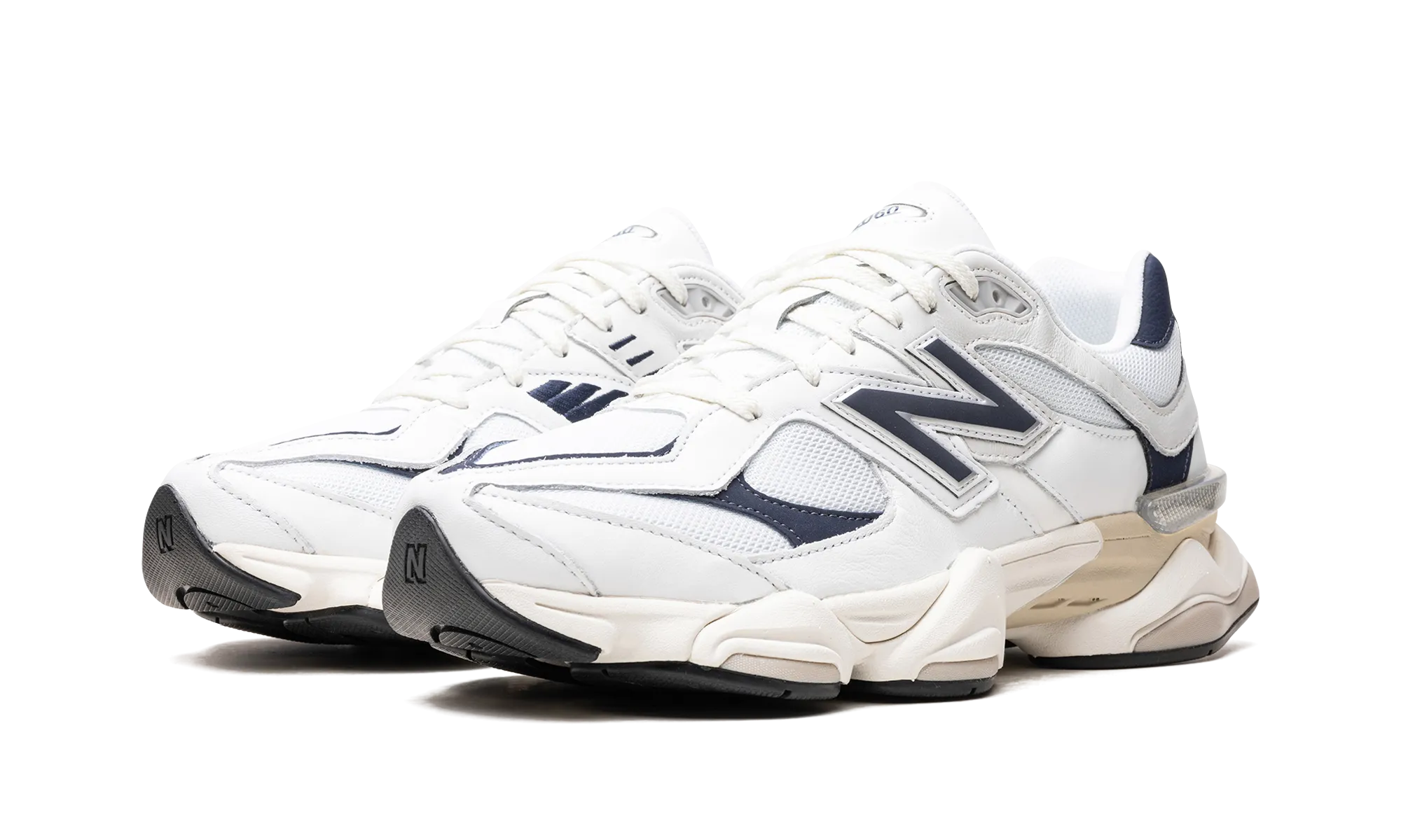 Outdoor - exercise removable - insole - feature shoes 9060 "White / Navy"