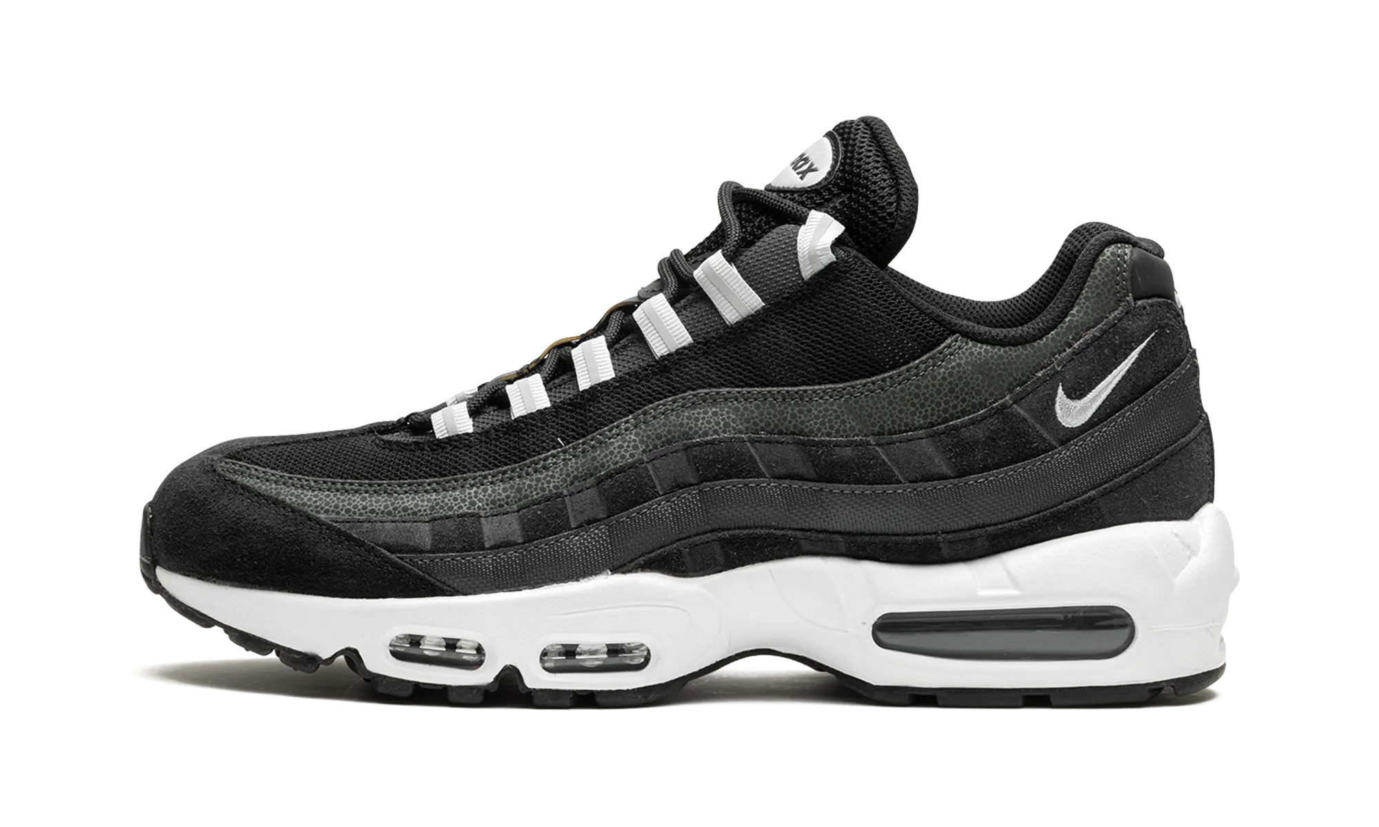 Air Max 95 "Black / Pure Platinum" Heel Support