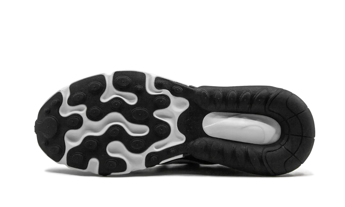 Air Max 270 React GS "Anthracite" running in synthetic tracks shoes Air Circulation