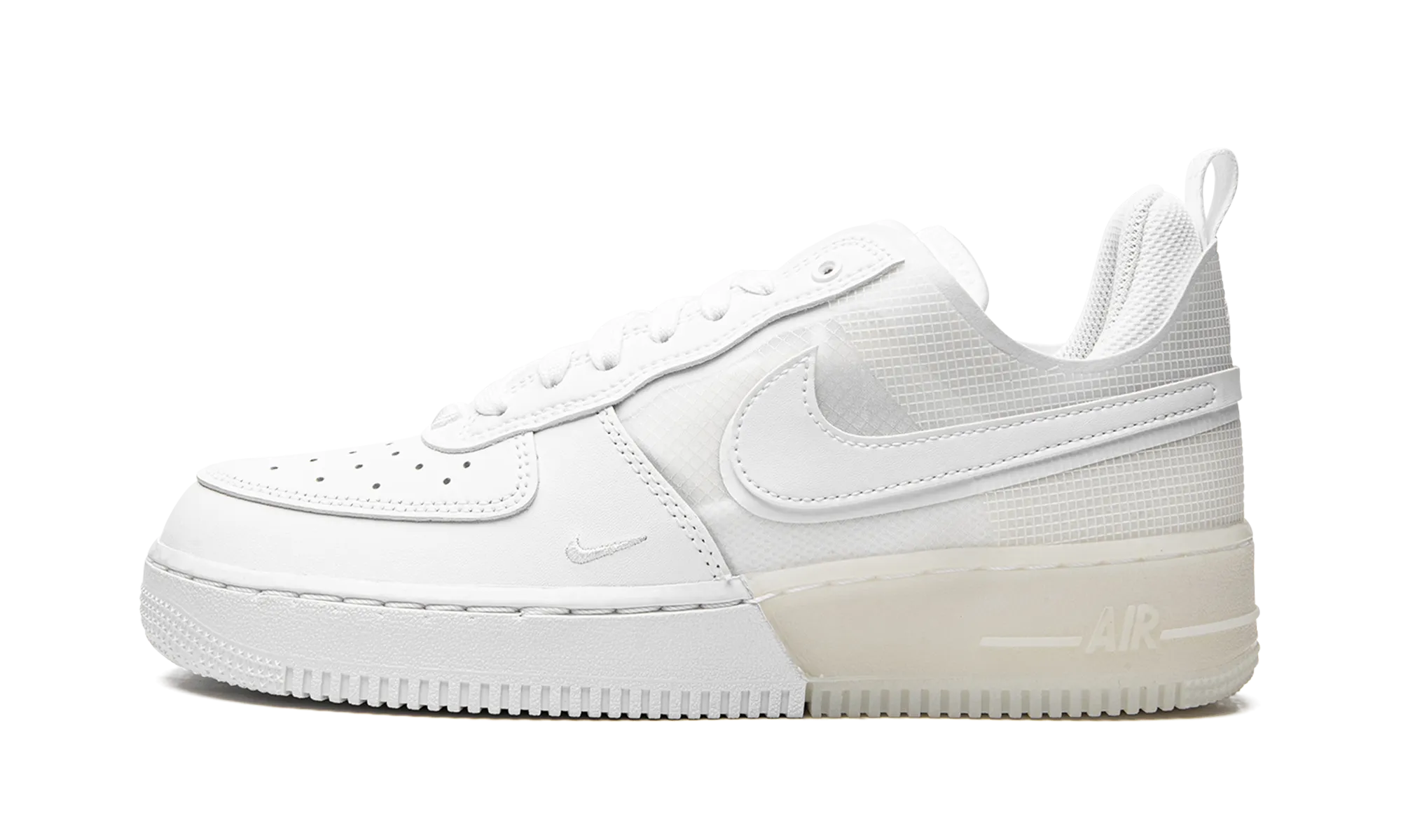 Lightweight Fit Air Force 1 React "Triple White"