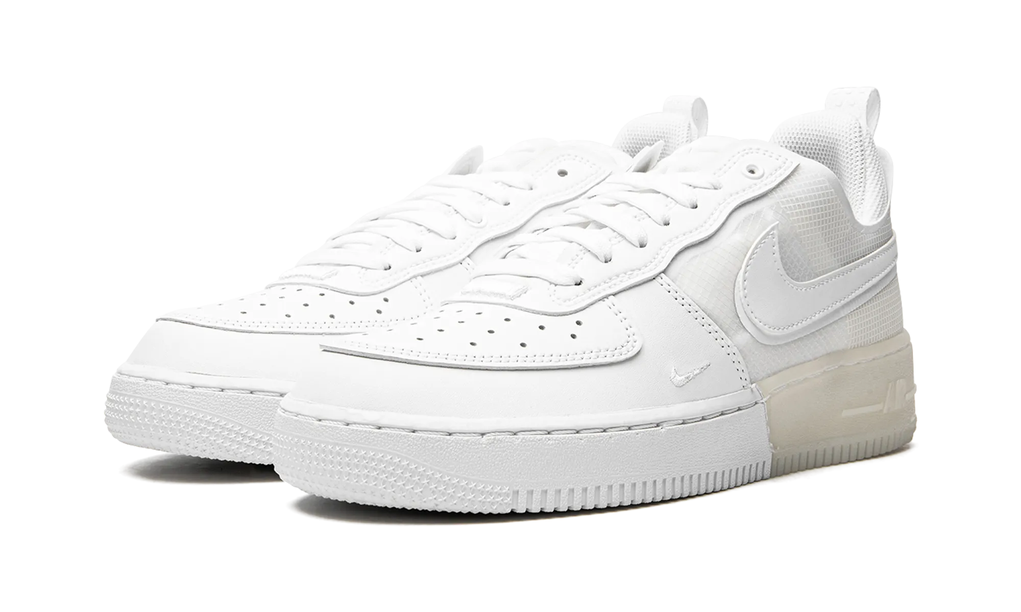 Lightweight Air Force 1 React "Triple White"