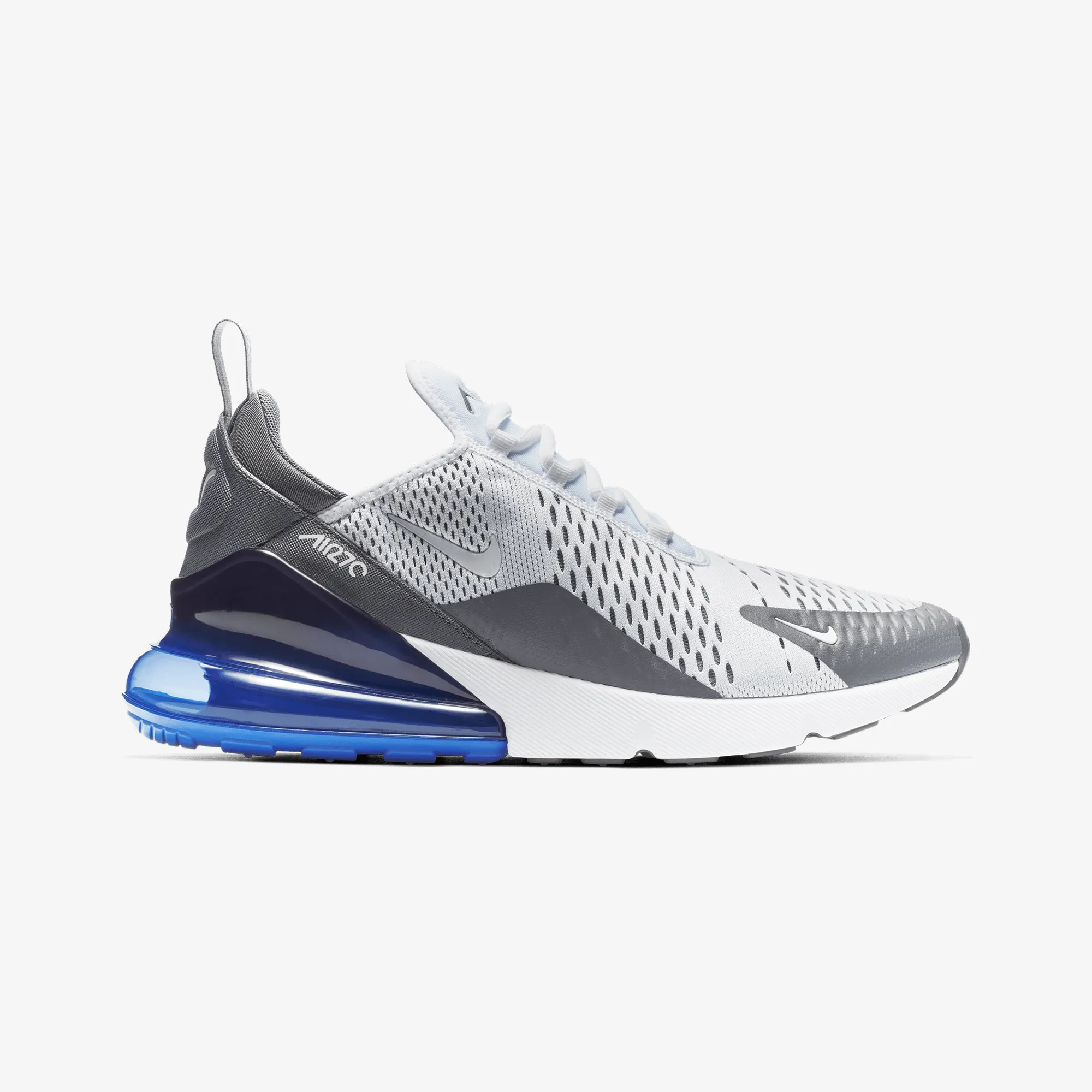 Thermal Regulating Liners Nike | AIR MAX 270 { WHITE/WHITE-PERSIAN VIOLET-DARK GREY