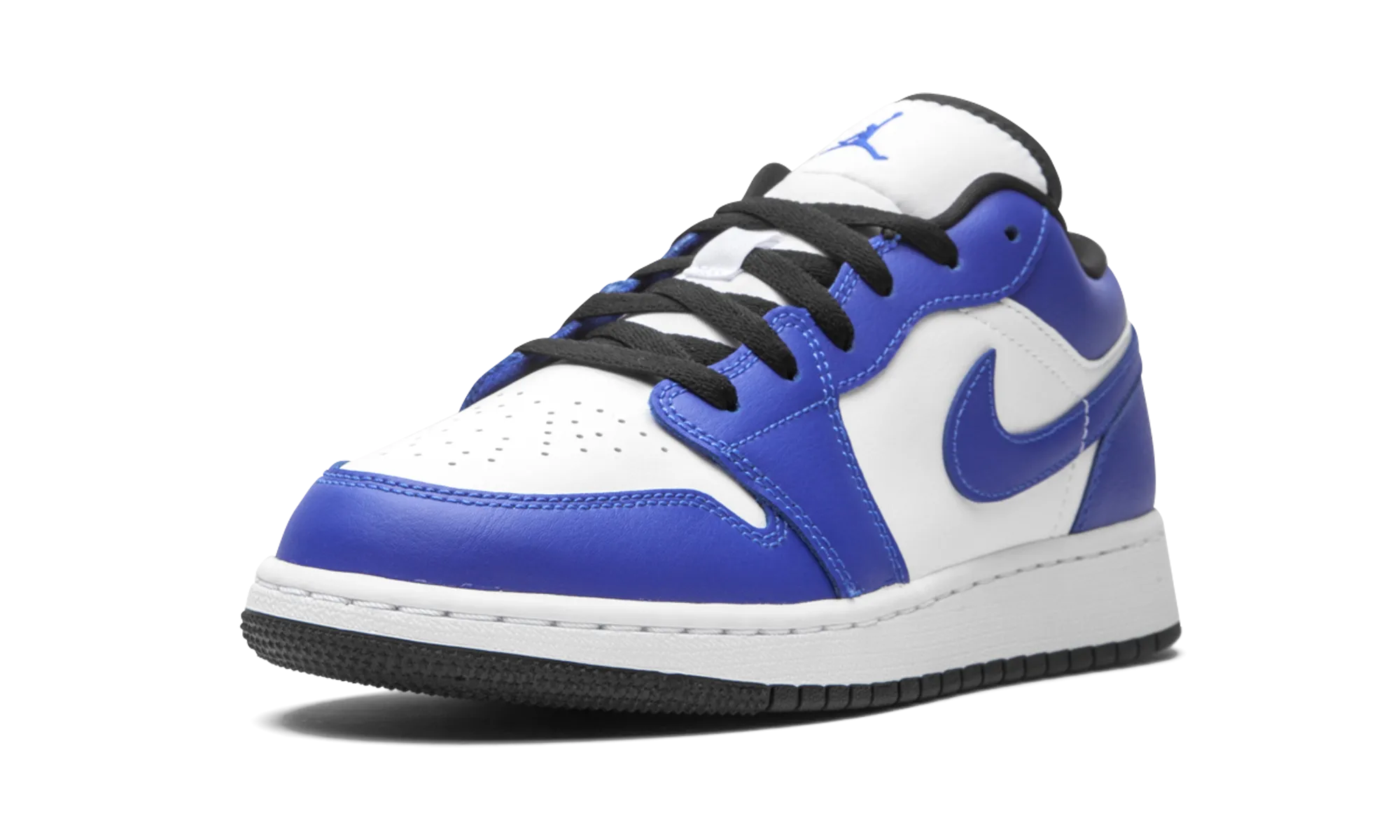 Air Jordan 1 Low GS "Game Royal" Daily Fashion Impact Dispersing Structure