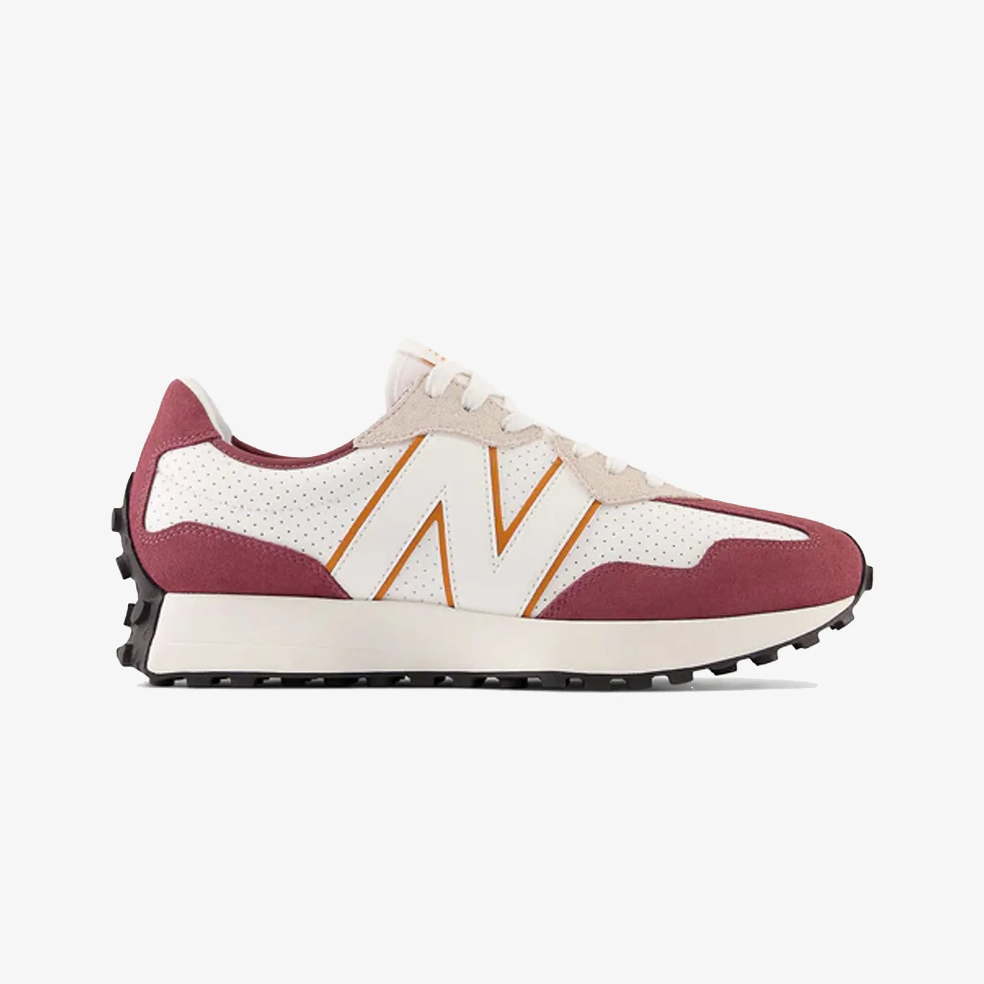 New Balance | 327  { WASHED BURGUNDY muscle relaxation cricket - ground running shoes