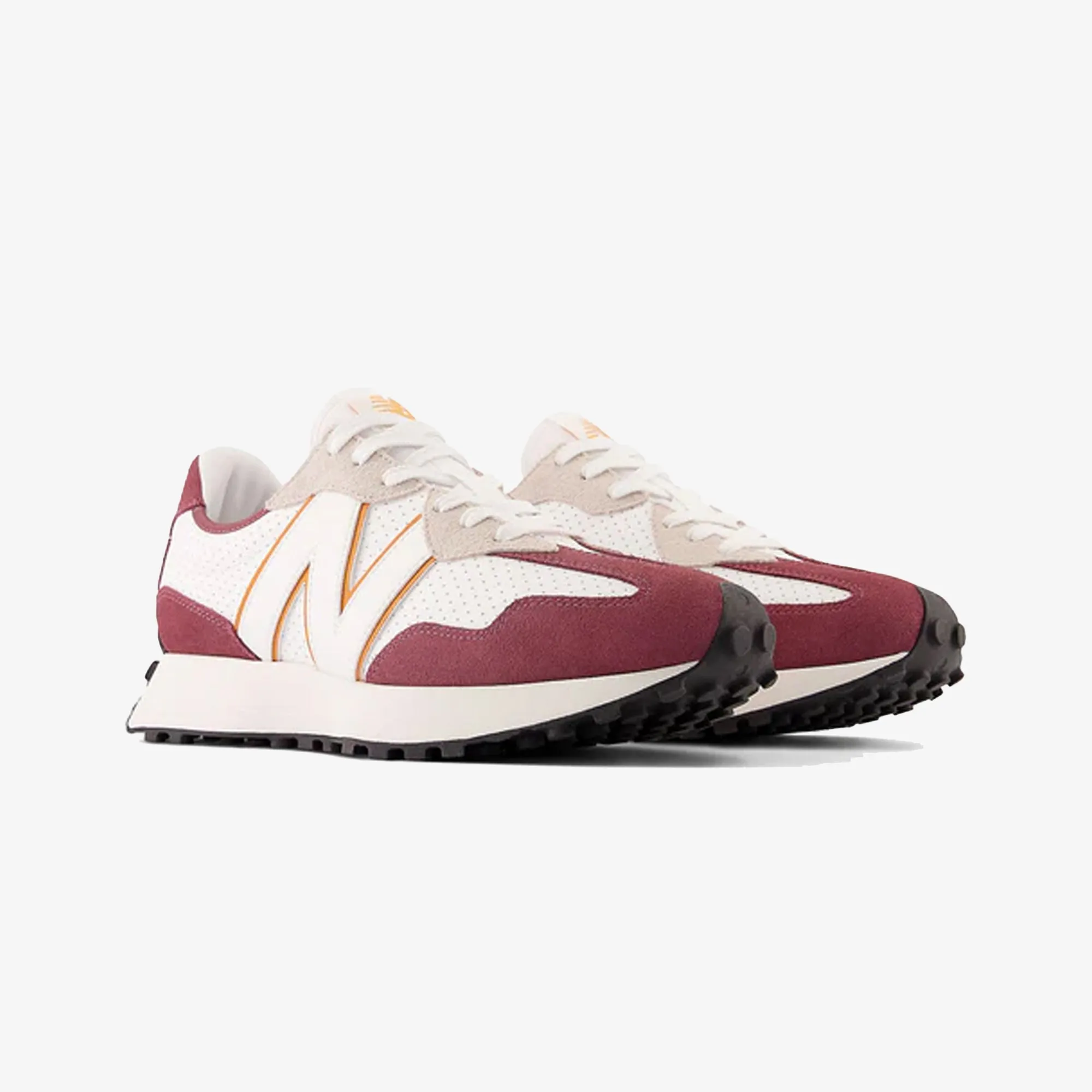 chemical - resistant New Balance | 327  { WASHED BURGUNDY