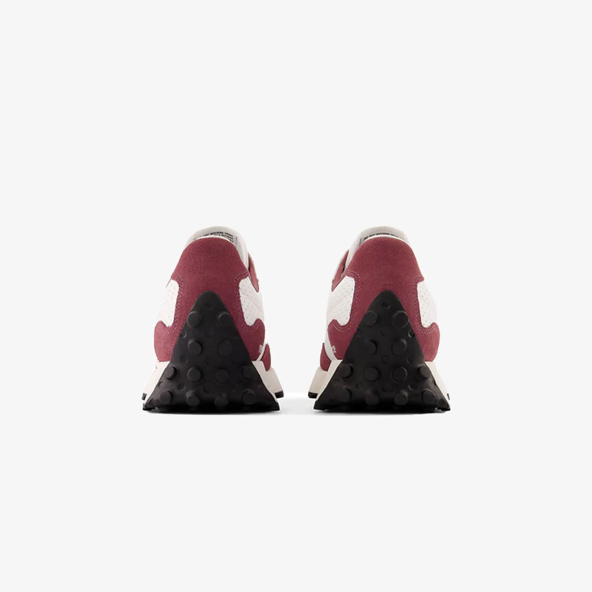 New Balance | 327  { WASHED BURGUNDY suede upper