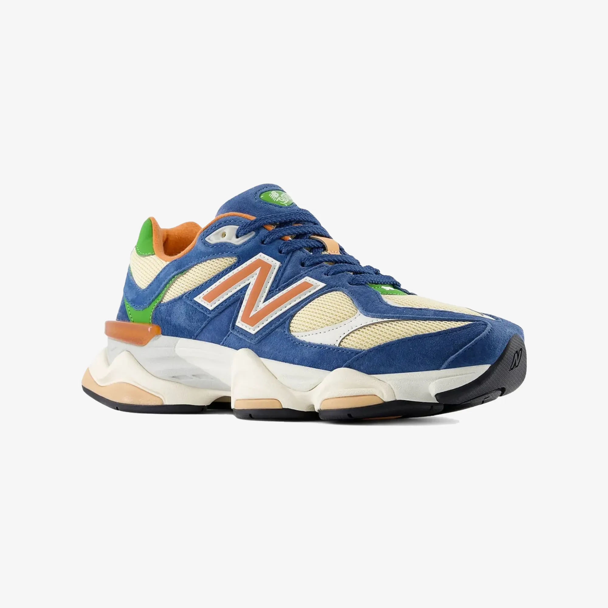 New Balance | 9060 { BLUE/ORANGE running in a color run Outdoor Adaptability