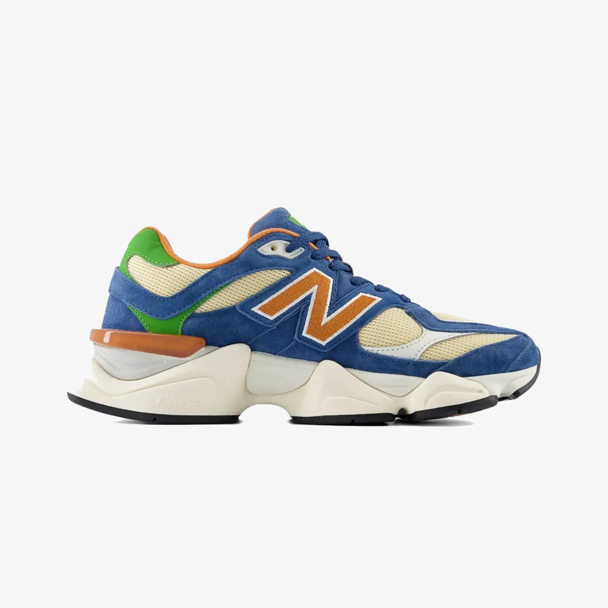 Shock Damping Wicking New Balance | 9060 { BLUE/ORANGE