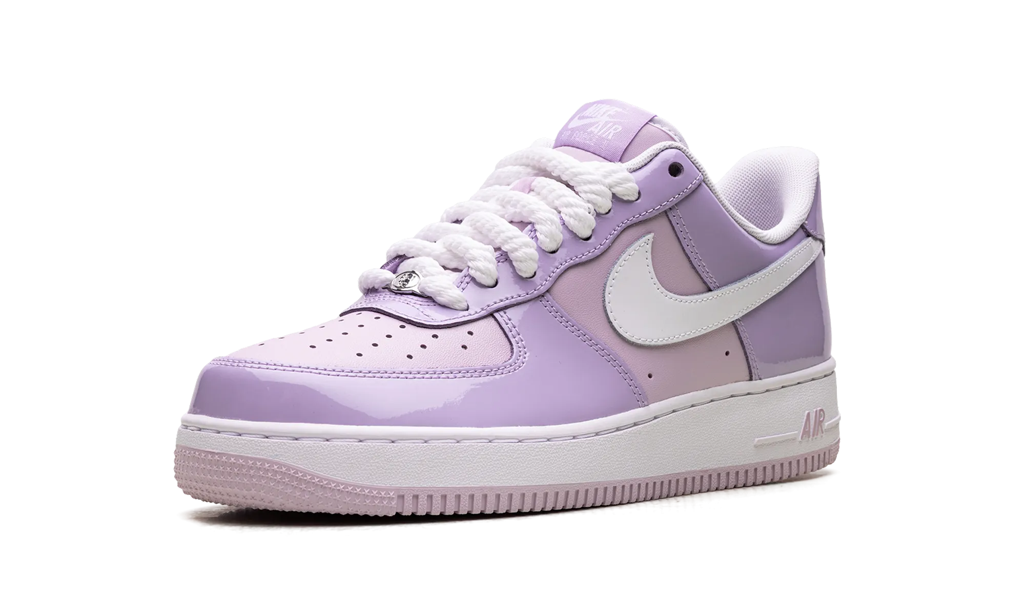 Grip Flex Fit Flexibility Air Force 1 Low '07 LV8 "Hydrangeas Patent"