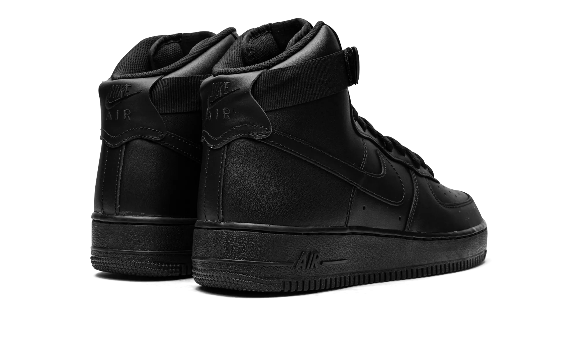 Canvas Upper Creative Edge Air Force 1 High '07 "Triple Black"
