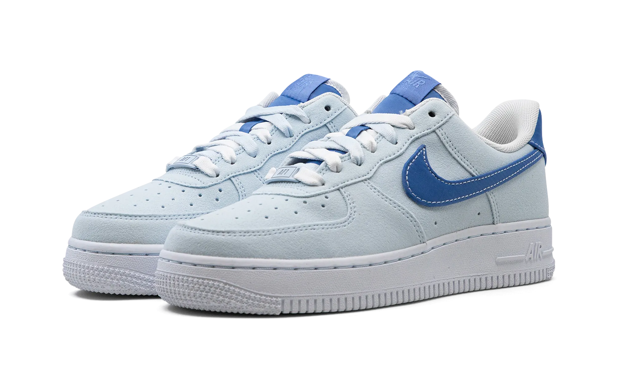AIR FORCE 1 LO WMNS "Shades of Blue" Wear resistant Enhanced grip