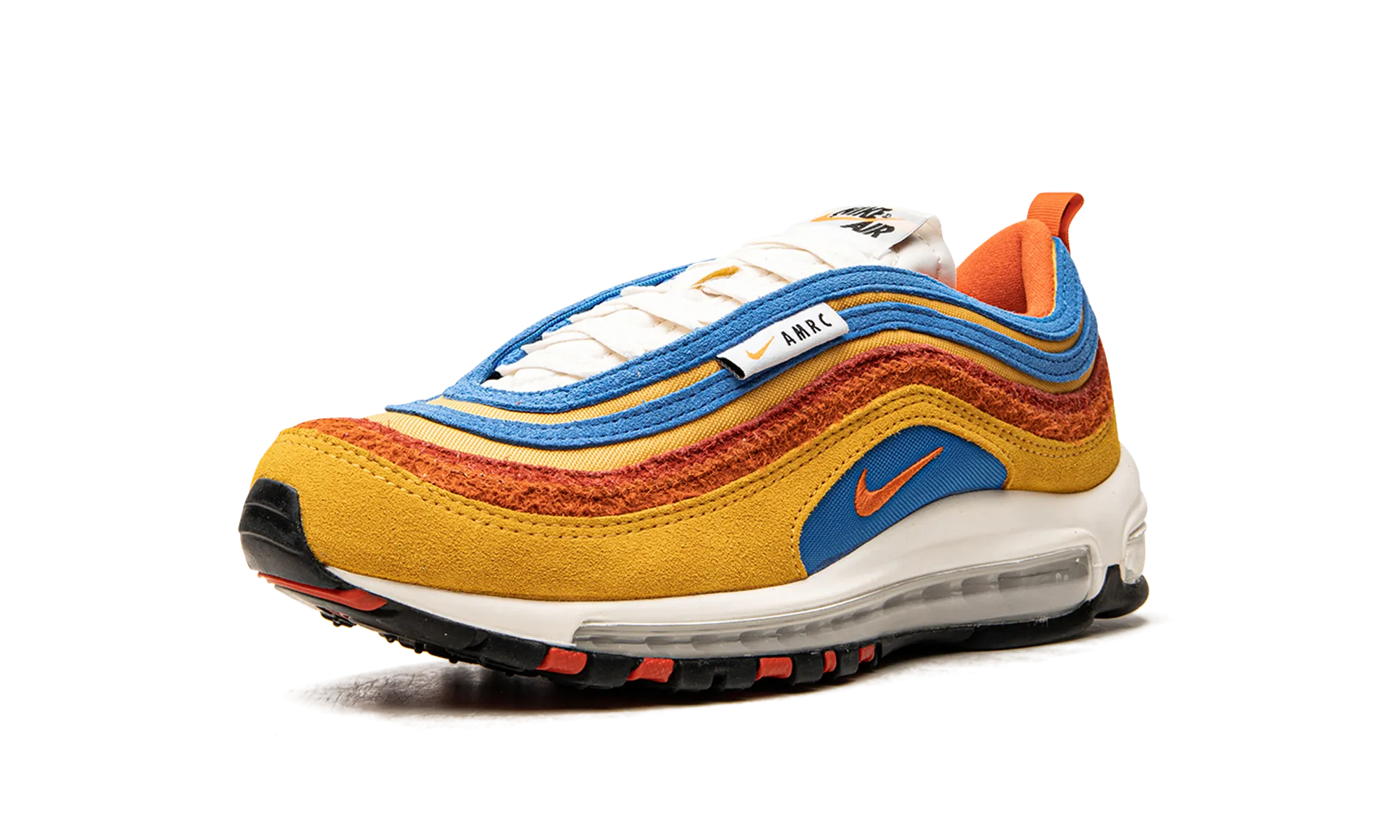 action - themed running wear metal - finish - design shoes Air Max 97 SE "Running Club"