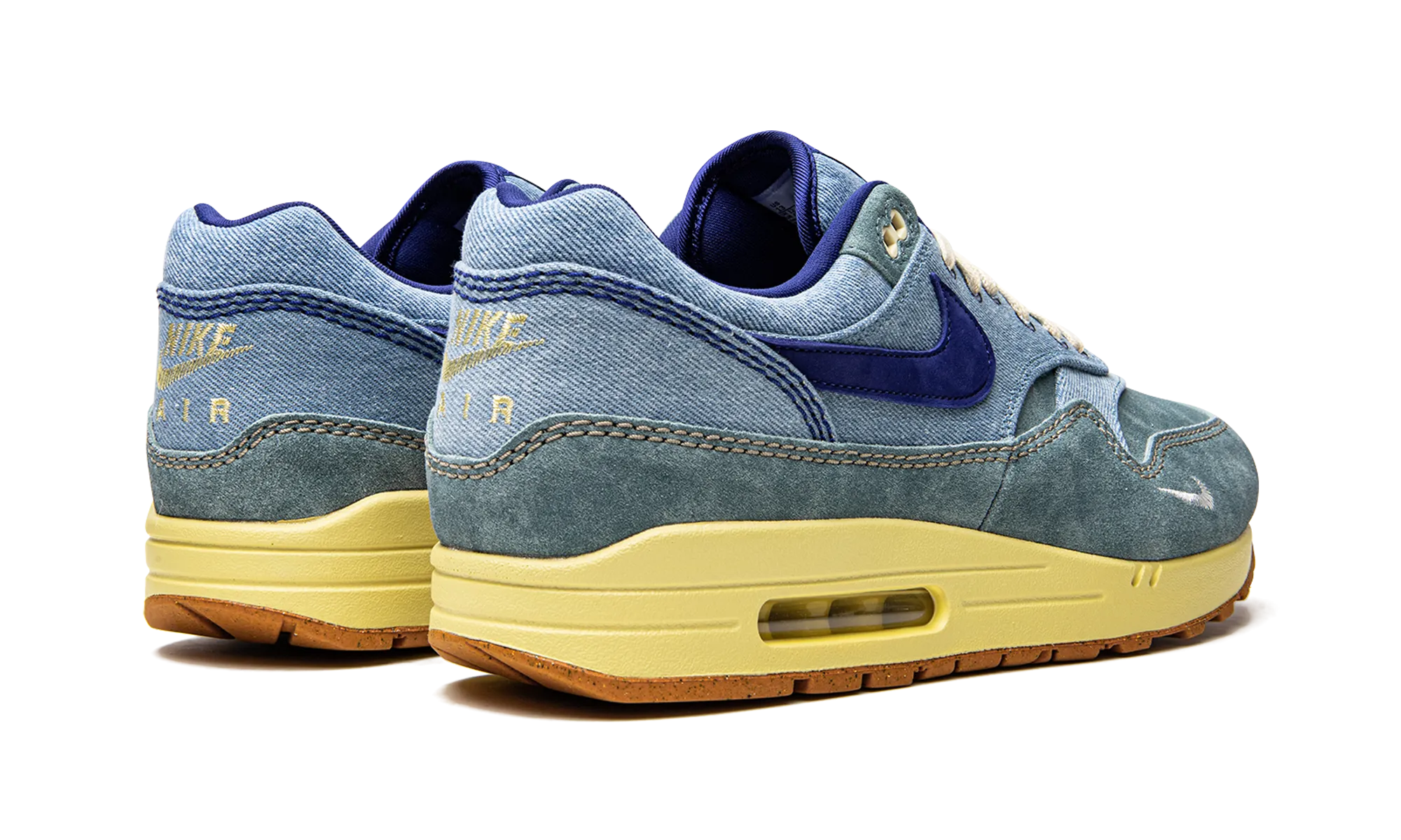 Air Max 1 Premium "Dirty Denim" Travel-friendly WaterResistantCoating