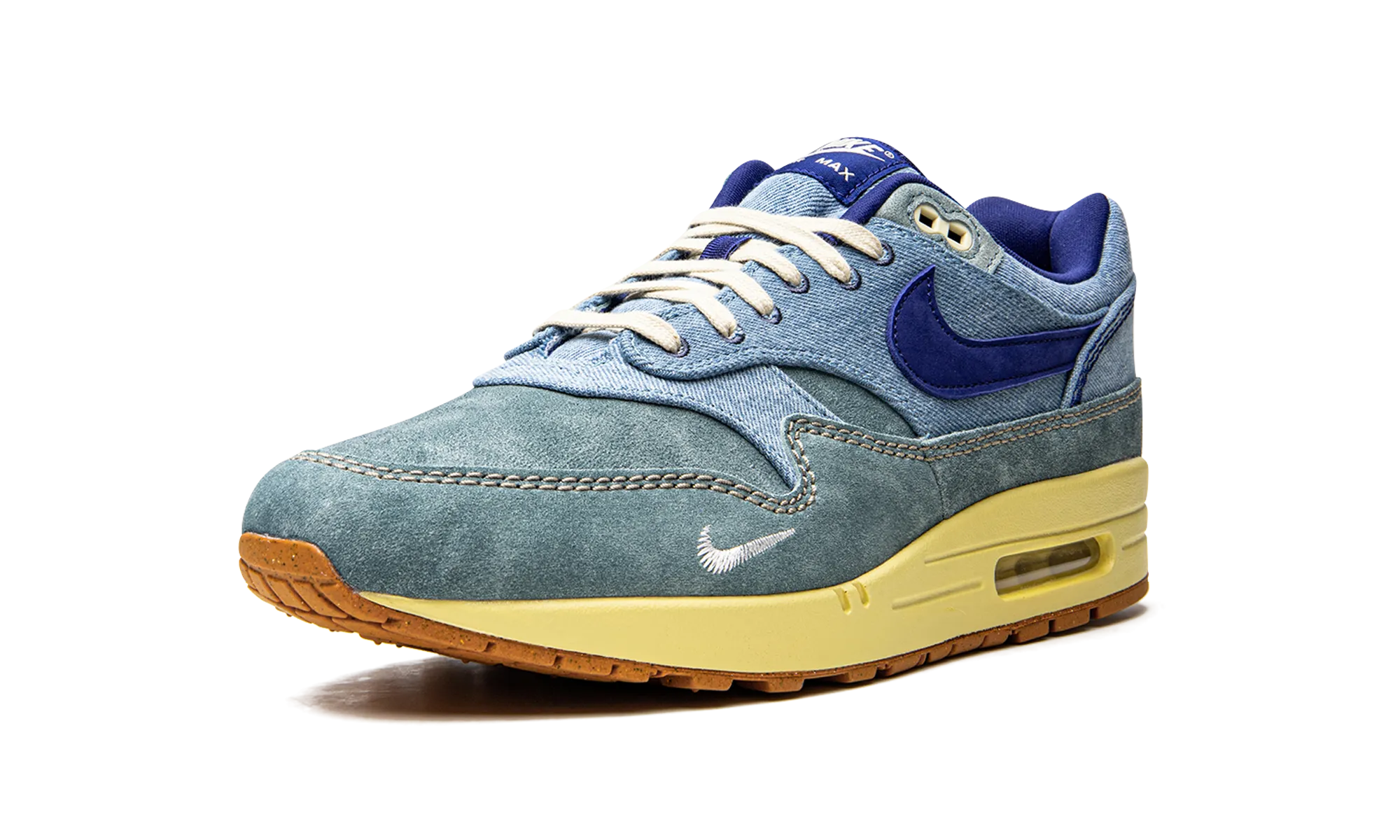 Air Max 1 Premium "Dirty Denim" morning runner