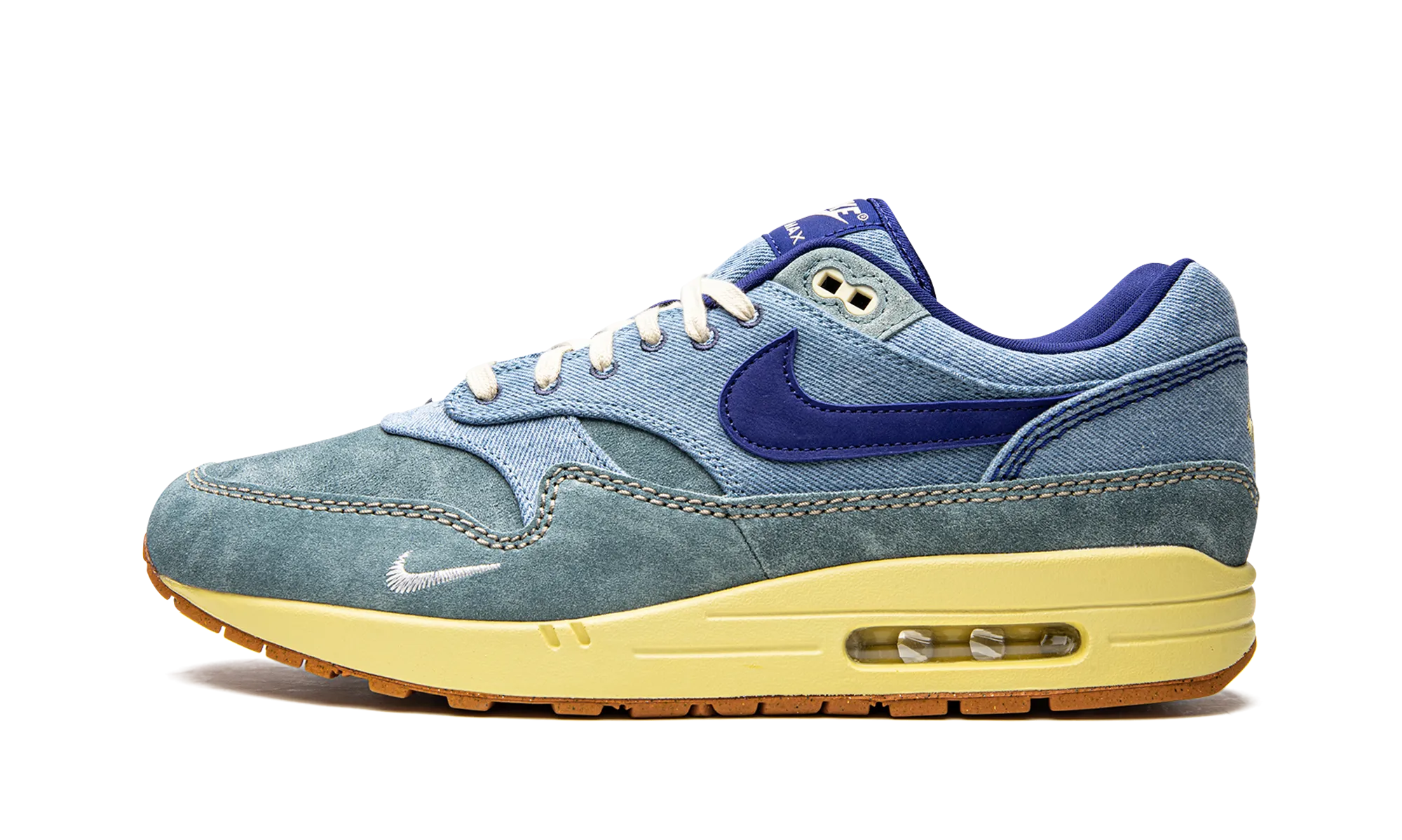 hill running shoes Air Max 1 Premium "Dirty Denim"