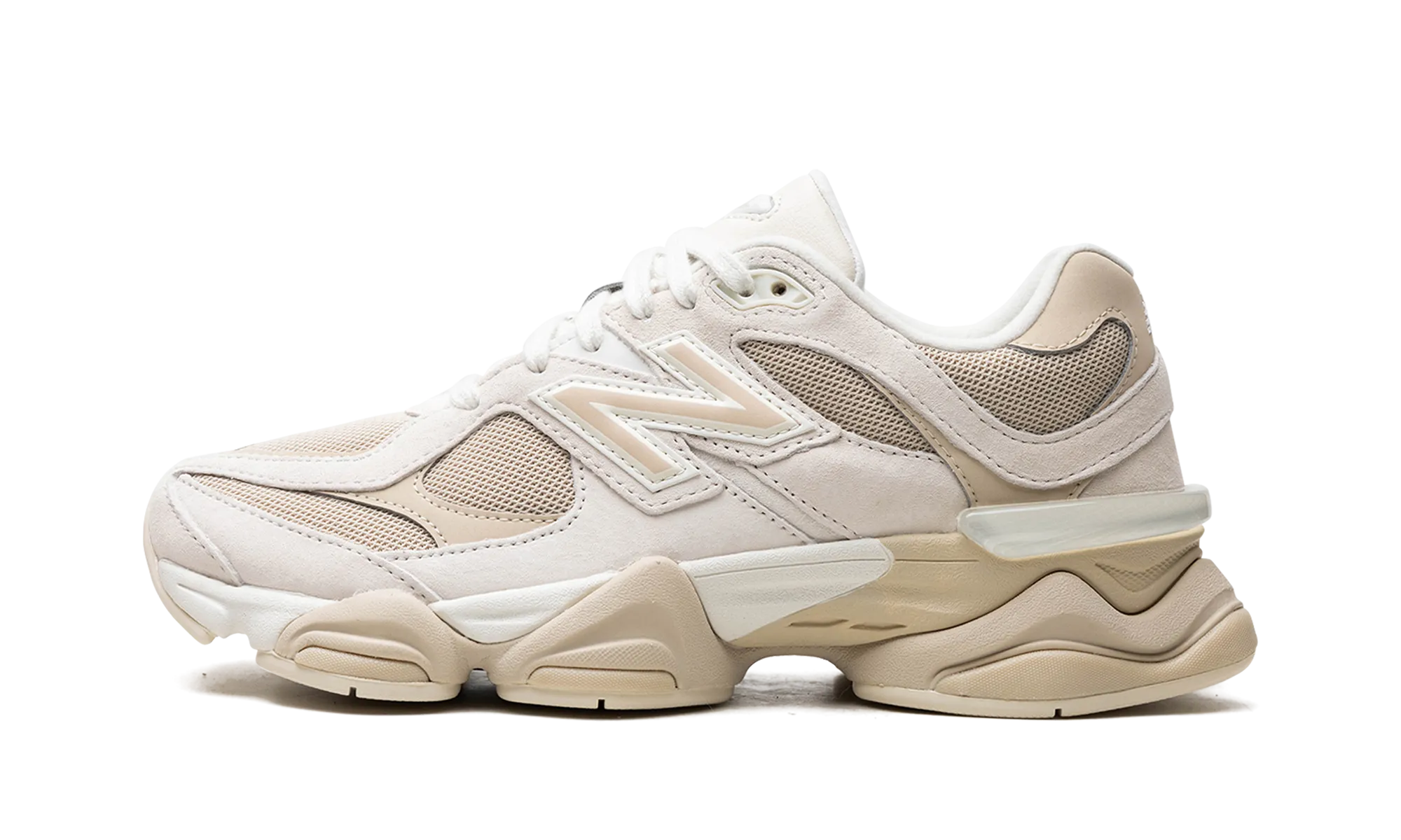 9060 "Beige White" fitness - club running shoes cycling running shoes