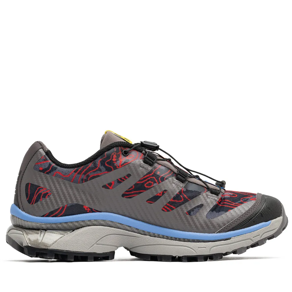 Salomon XT-4 Topography - Black/Plum Kitten Stretchy sole
