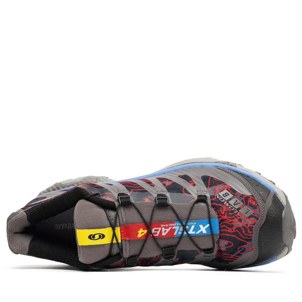 Anti Slip Laces Stable Form Salomon XT-4 Topography - Black/Plum Kitten