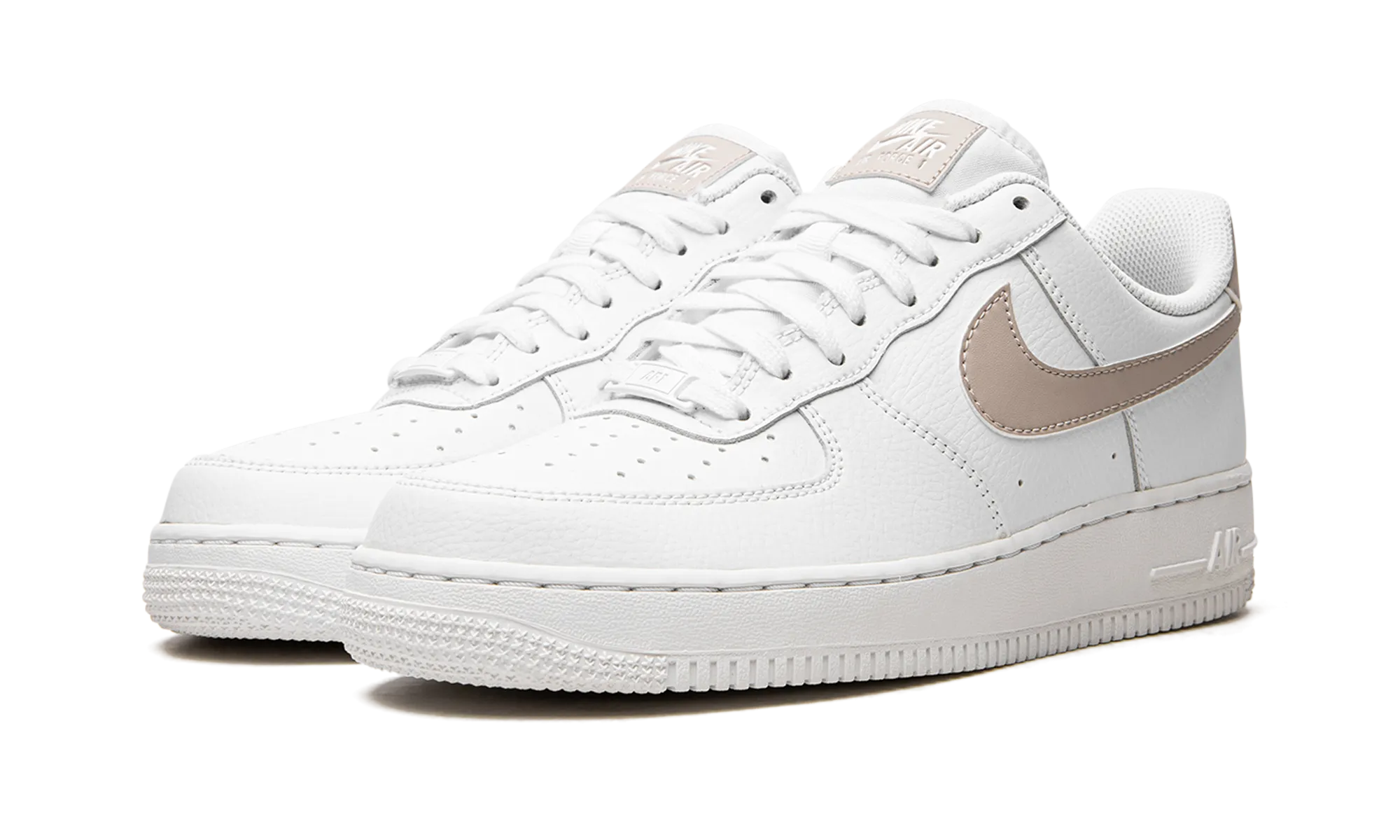 AIR FORCE 1 '07 LO WMNS "White Fossil Stone (W)" Full Contact Minimalist Design