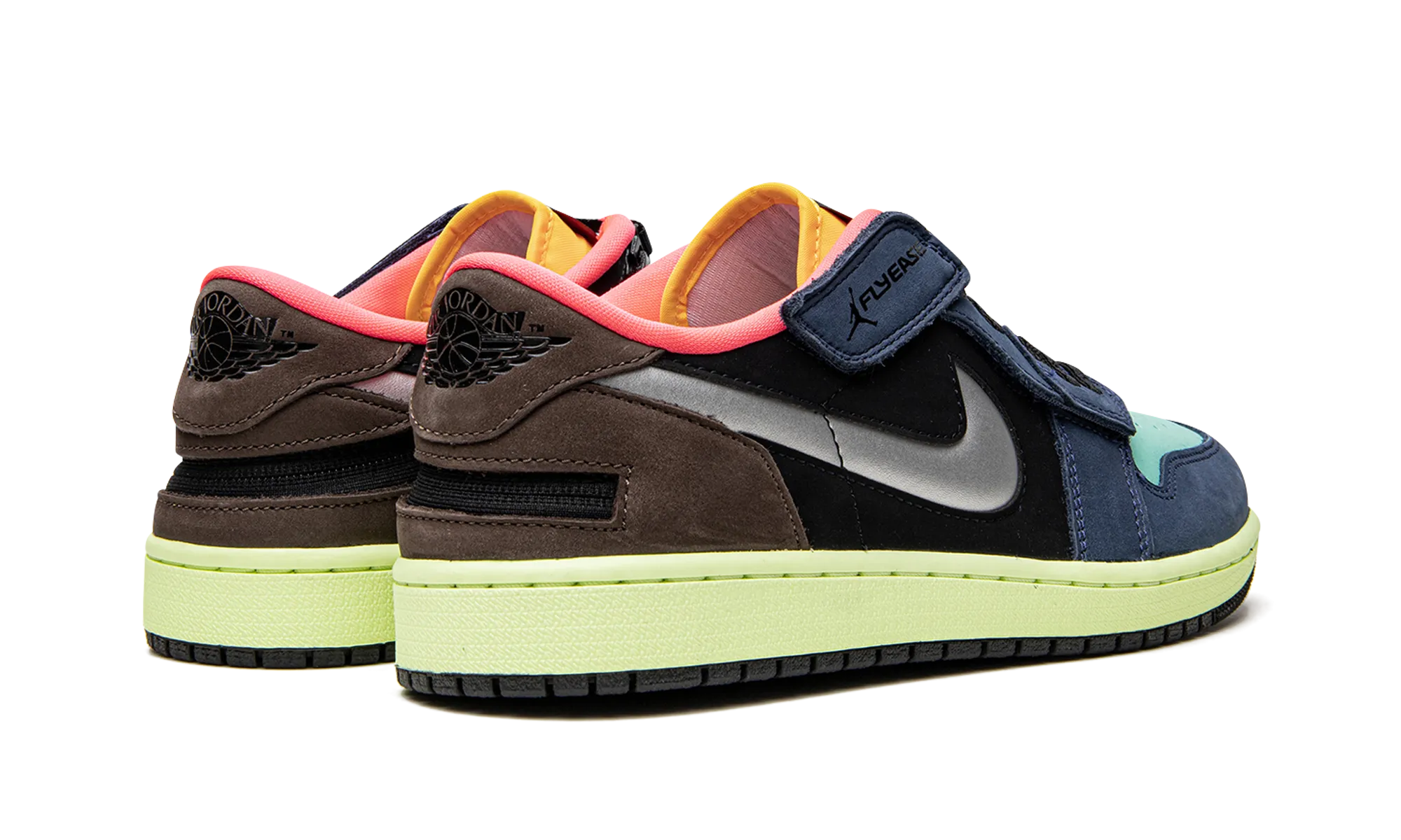 Air Jordan 1 Low FlyEase "Bio Hack" Contoured Footbed Geometry