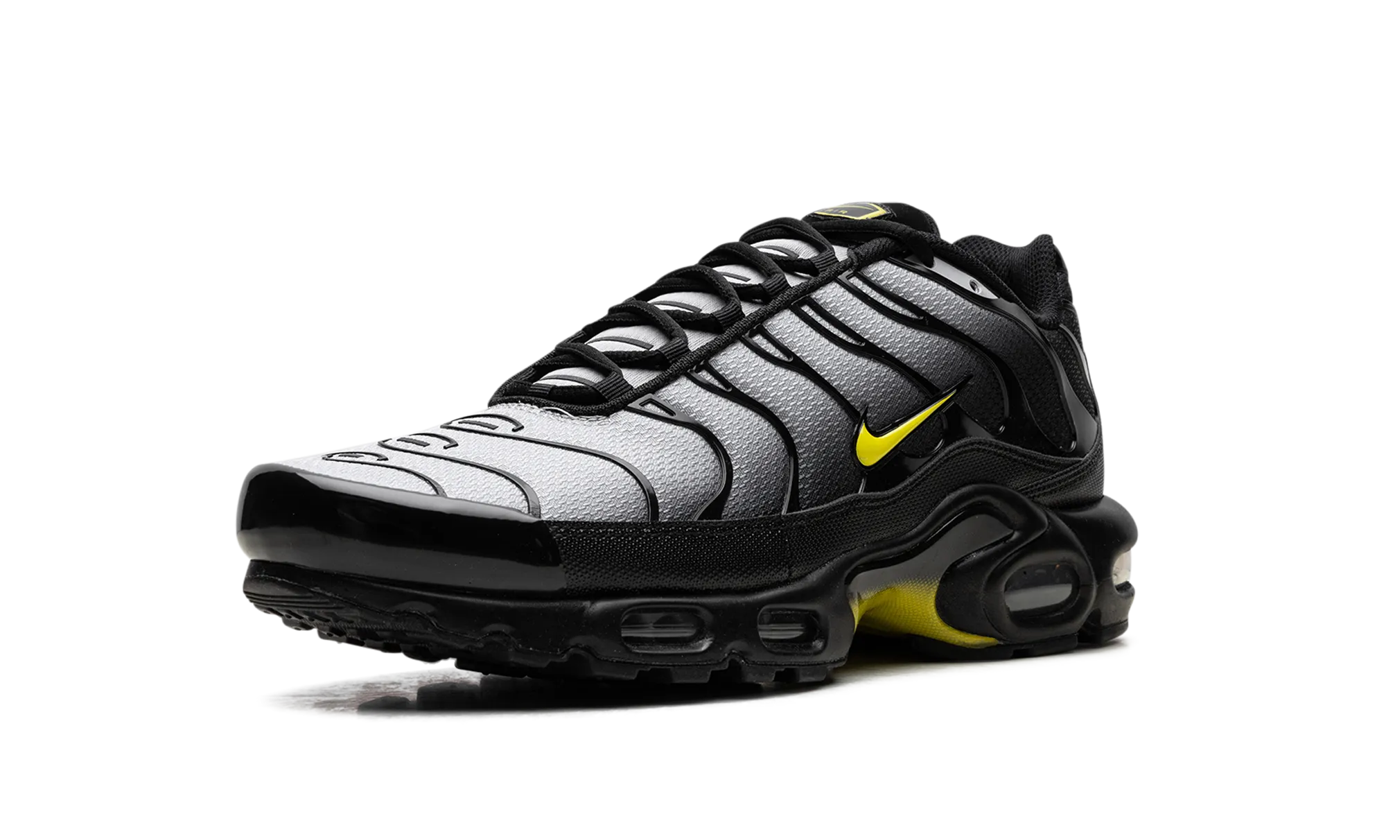 Air Max Plus "Wolf Grey Opti Yellow" EVA midsole running shoes