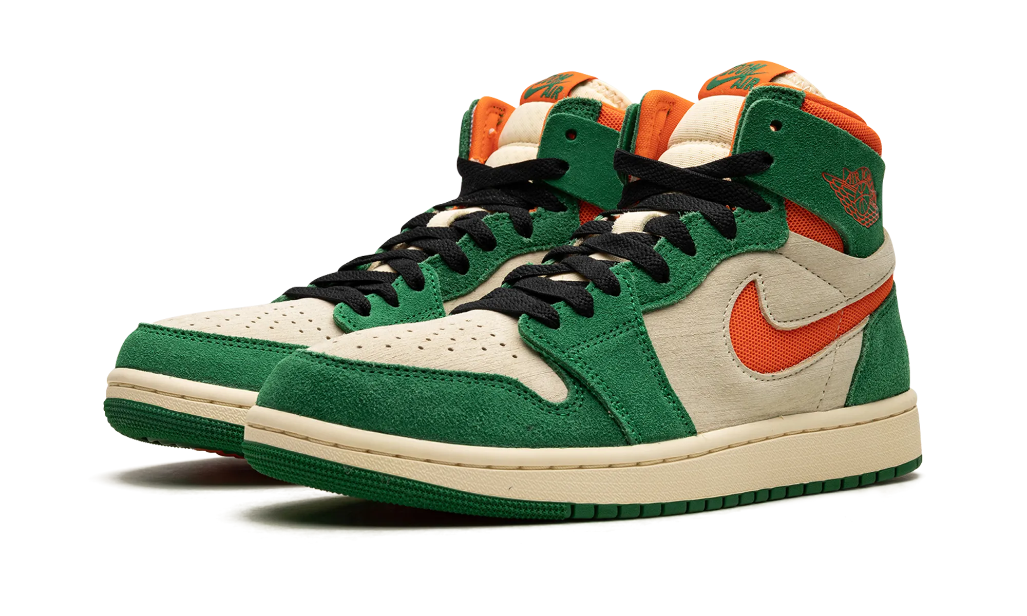 Sustainable Production Process Air Jordan 1 High Zoom CMFT 2 WMNS "Pine Green"