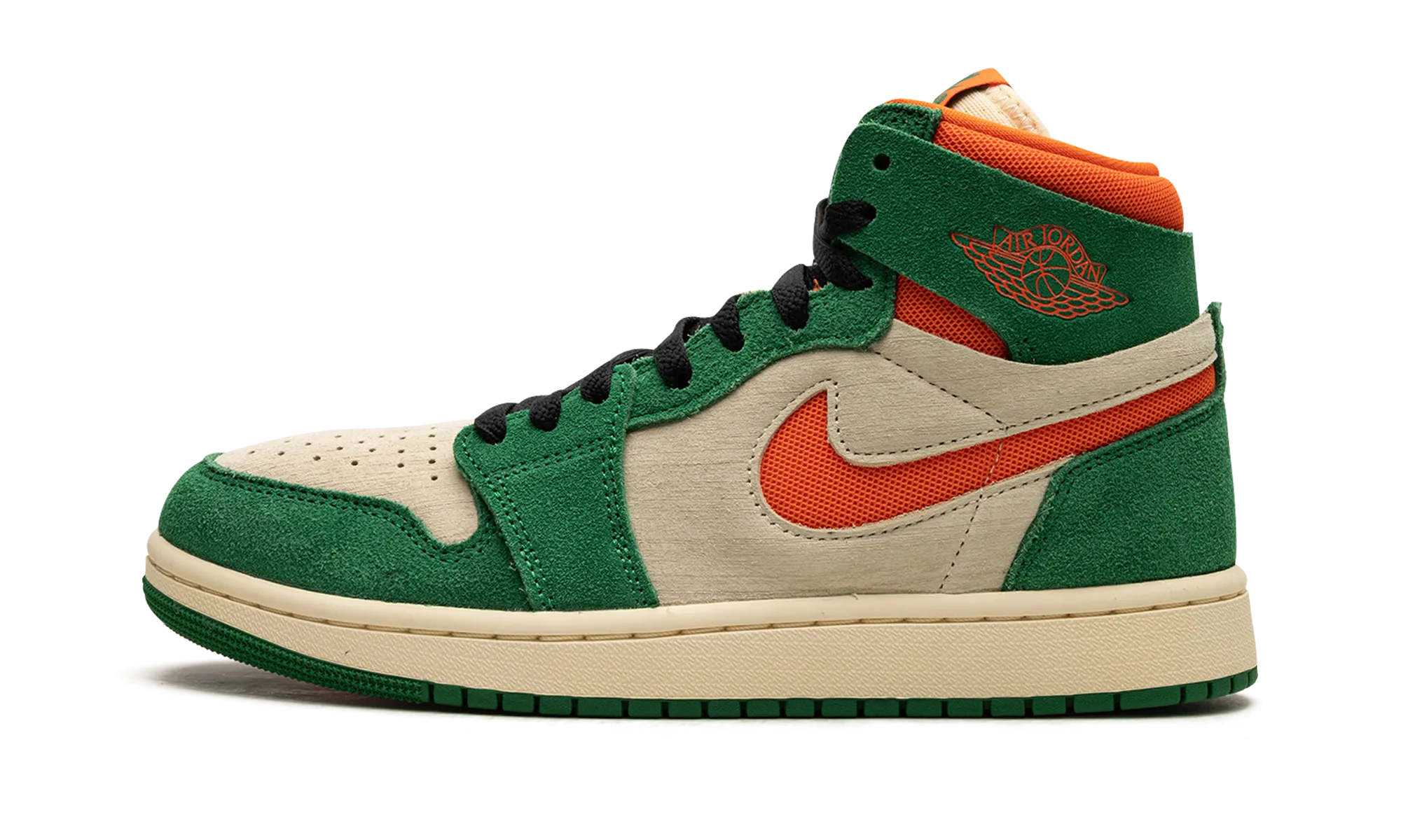 Modern Hyperbolic Lasting Air Jordan 1 High Zoom CMFT 2 WMNS "Pine Green"