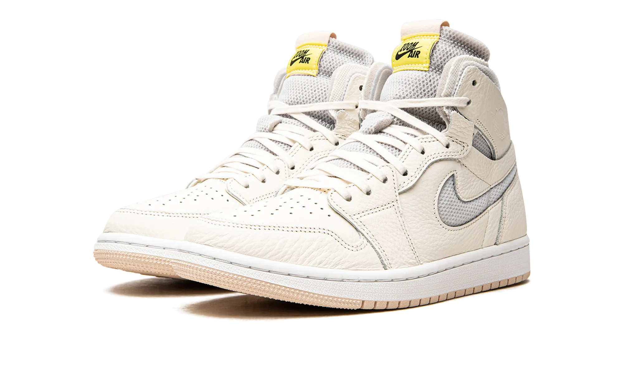 Stable Footing AIR JORDAN 1 ZOOM CMFT WMNS "Pearl White"