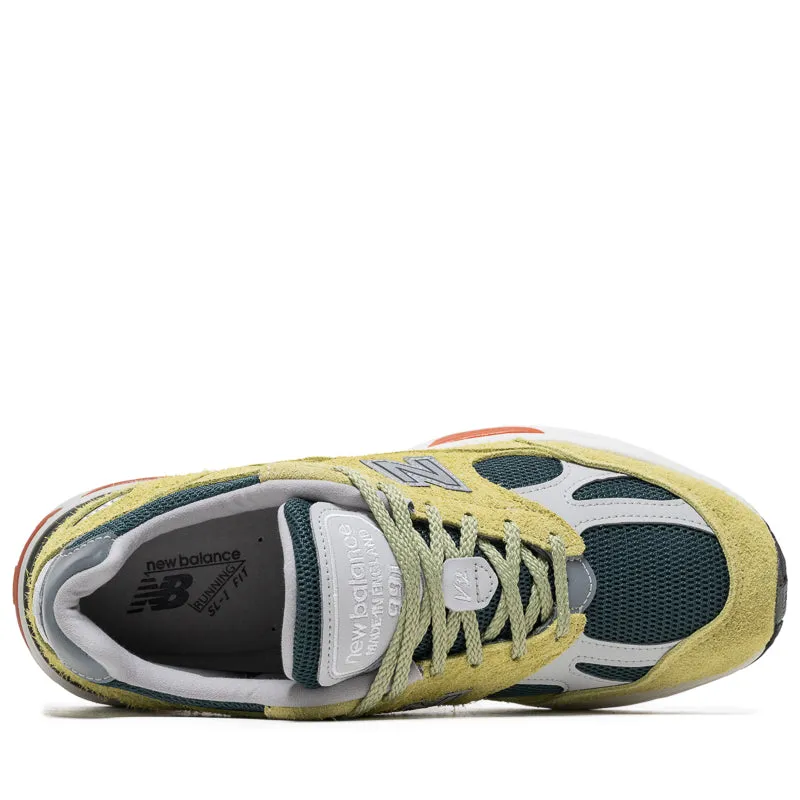 New Balance Made In UK 991v2 'Grape Sorbet' - Beechnut/Trekking Green Night Run