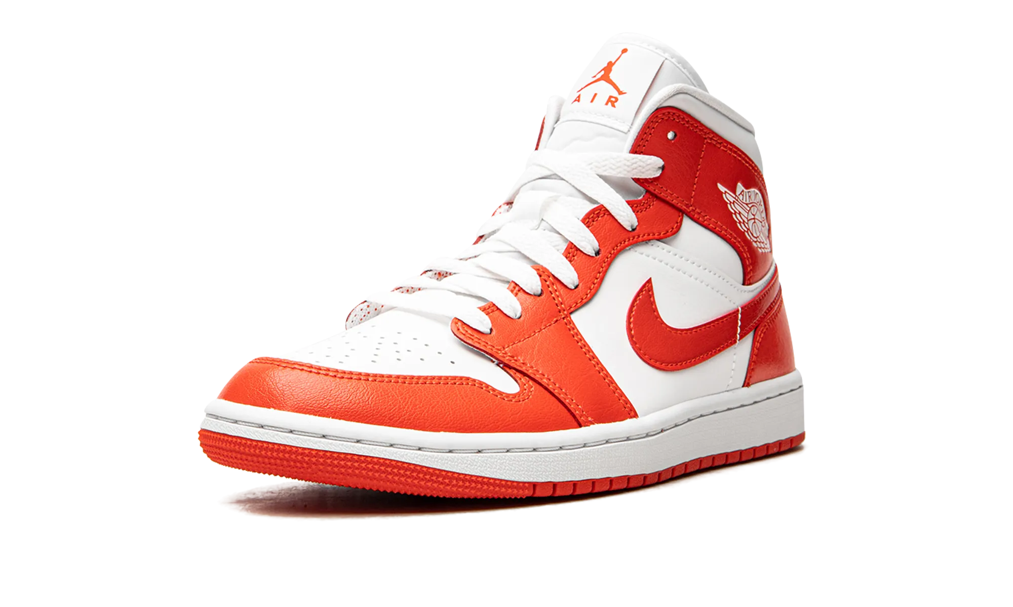 High Mobility AIR JORDAN 1 MID WMNS "Habanero Red"