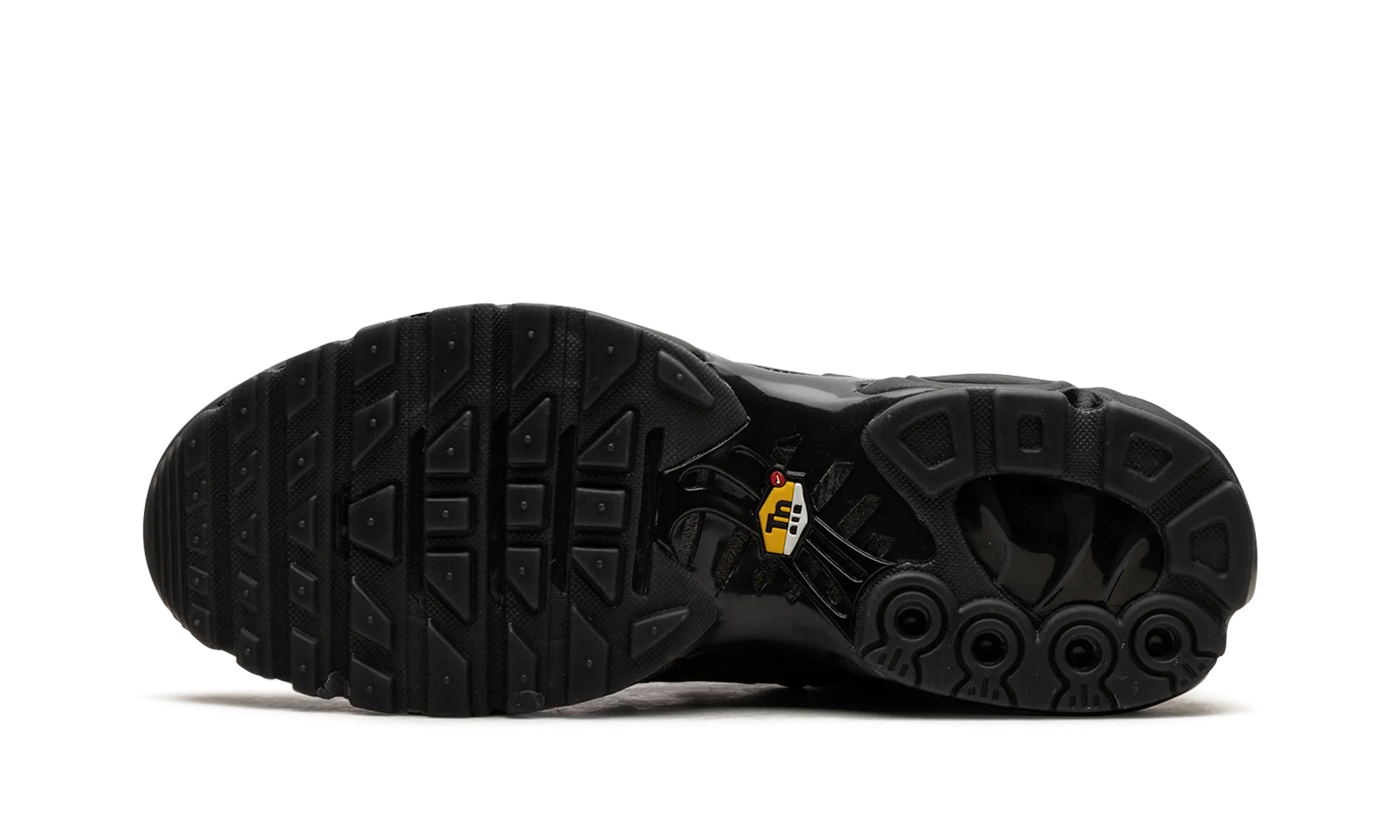 Air Max Plus "A-COLD-WALL - Black" running alone running on sand