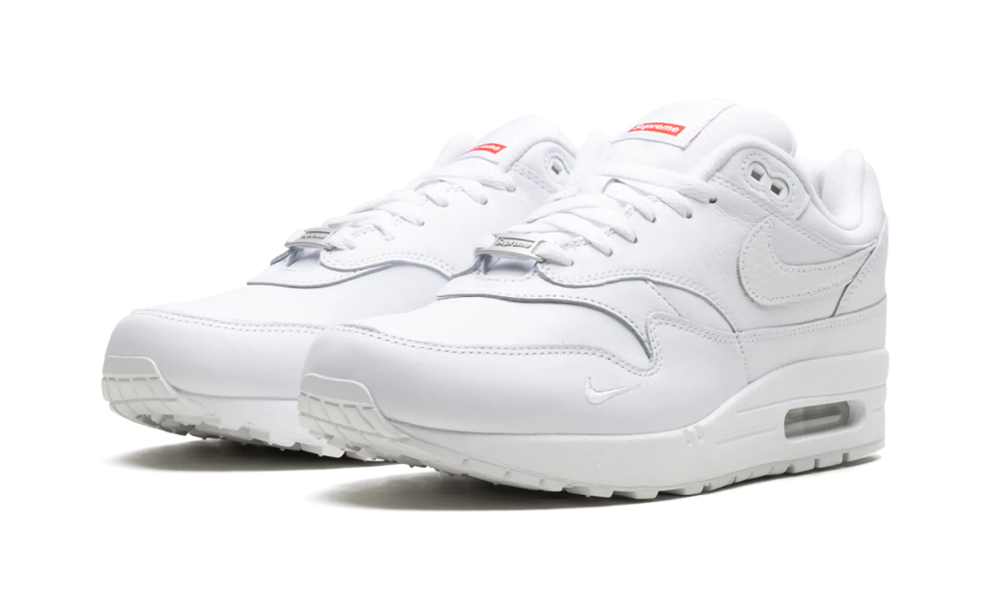 Air Max 1 '87 SP "Supreme Triple White" Fast Landing