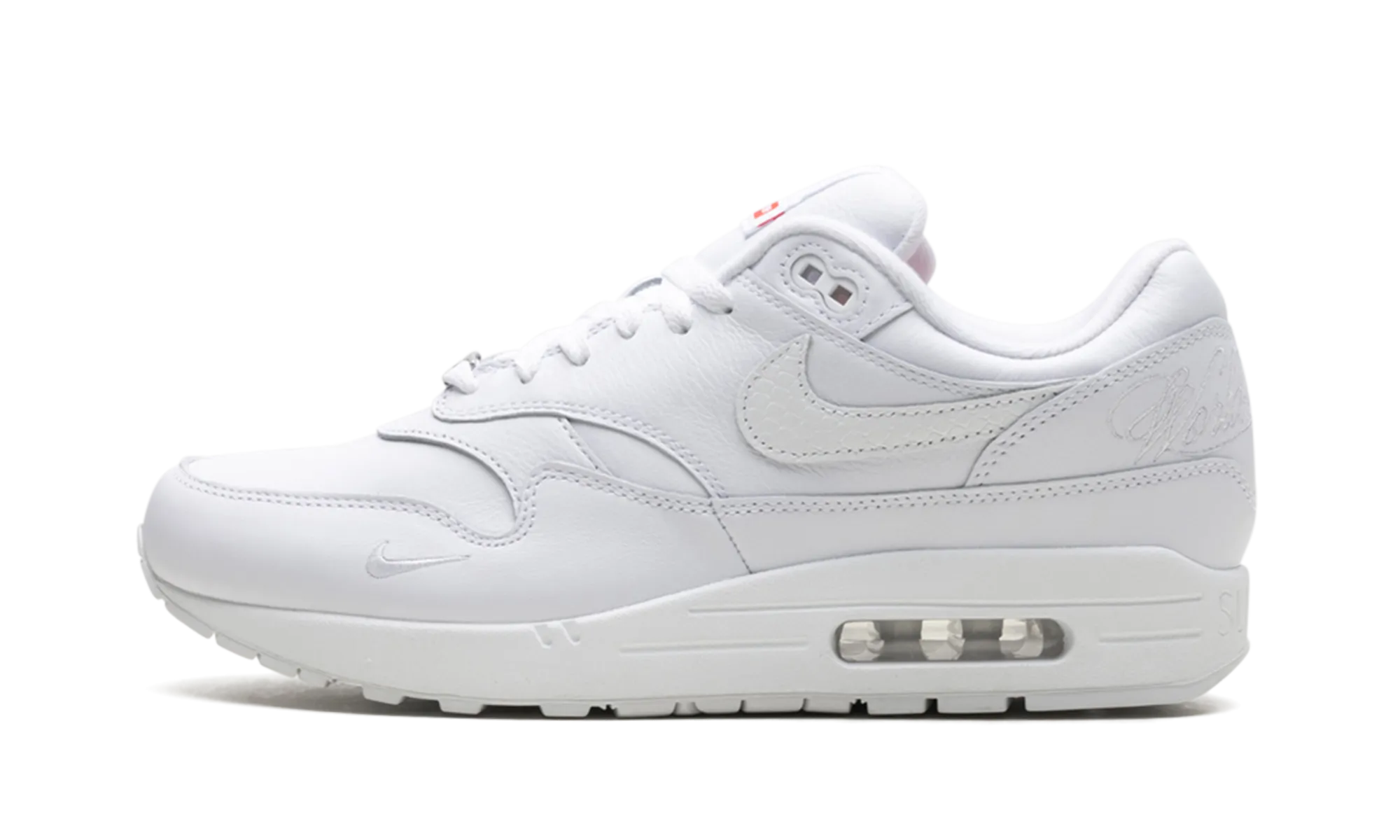 thin sole shoes Air Max 1 '87 SP "Supreme Triple White"
