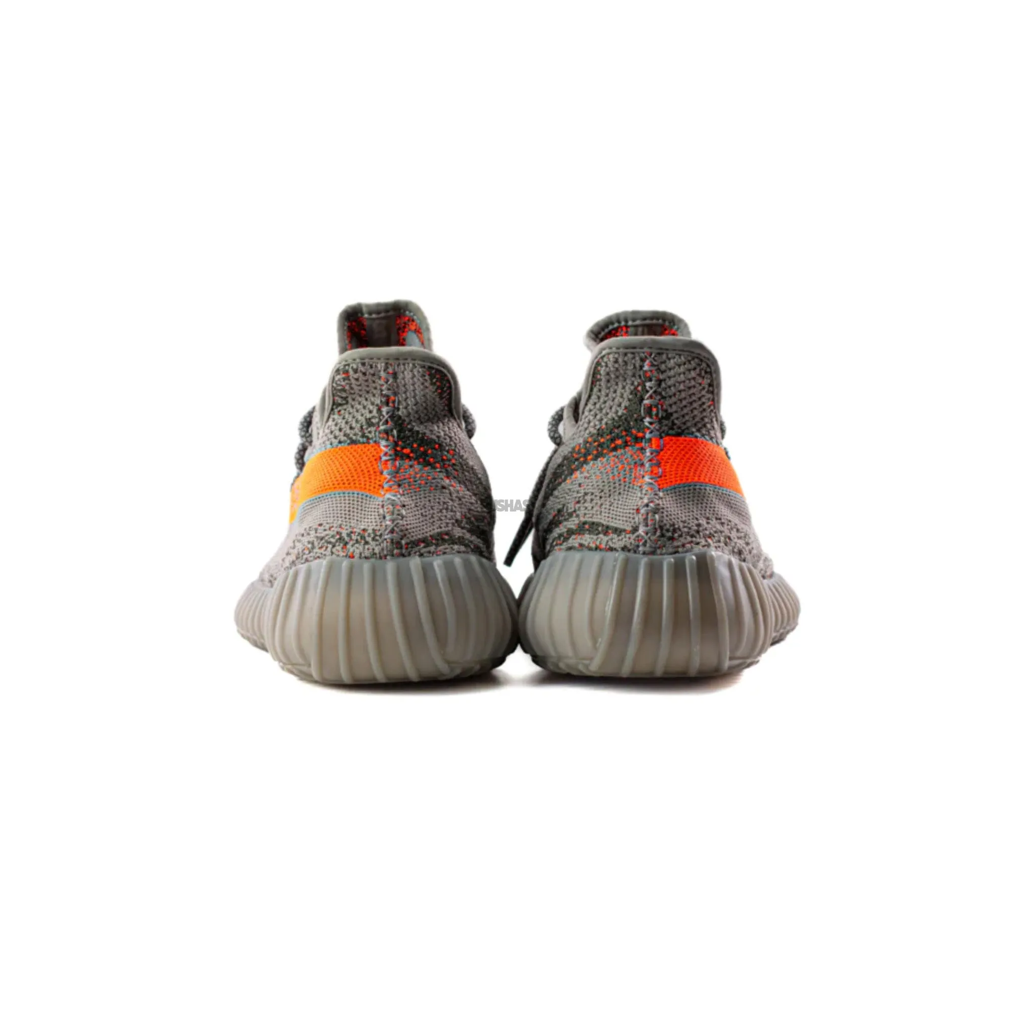 Yeezy Boost 350 V2 'Beluga' Reflective (2021) running with music