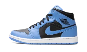 Elevated traction Air Jordan 1 Mid "University Blue Black"