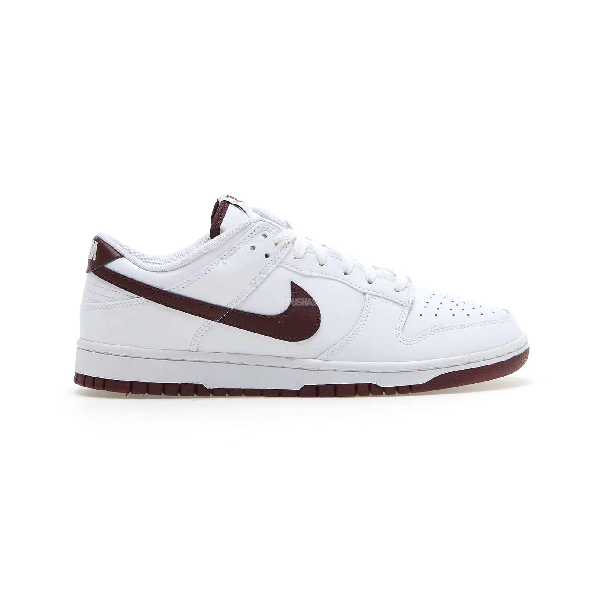 Nike Dunk Low Retro 'White Night Maroon' (2023) Perfect Grip Flat Sole