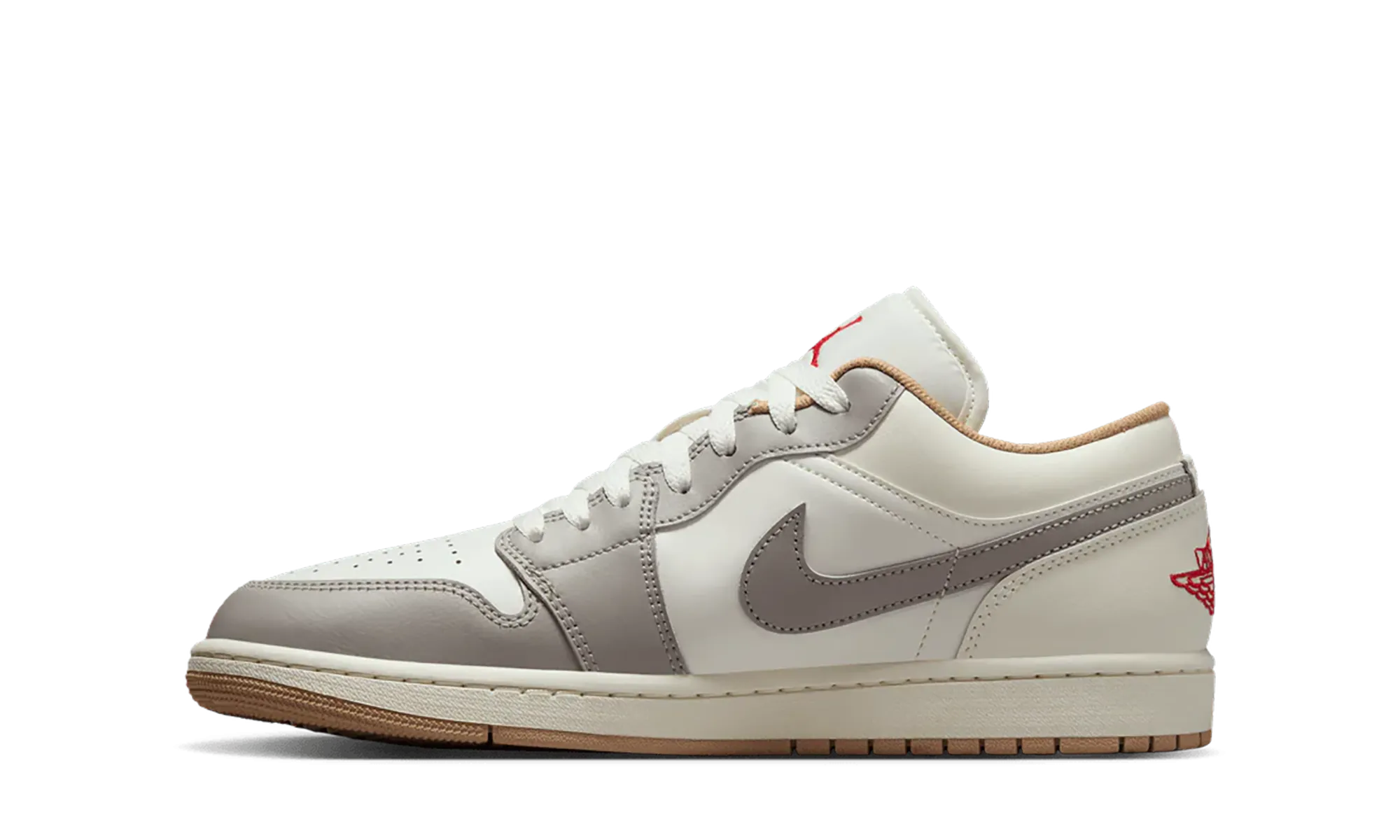 Air Jordan 1 Low "Sail College Grey" ReinforcedToe Trend-setting wear