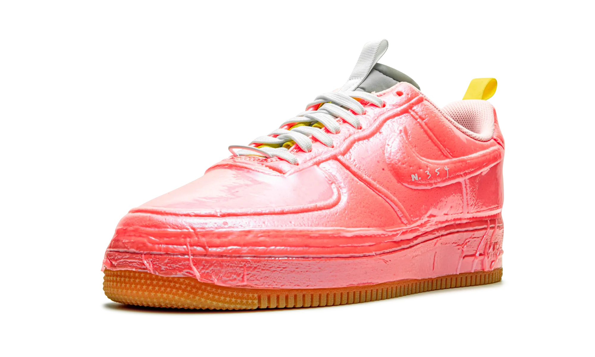 Easy To Clean Comfort Lacing Air Force 1 Low "Experimental Racer Pink"