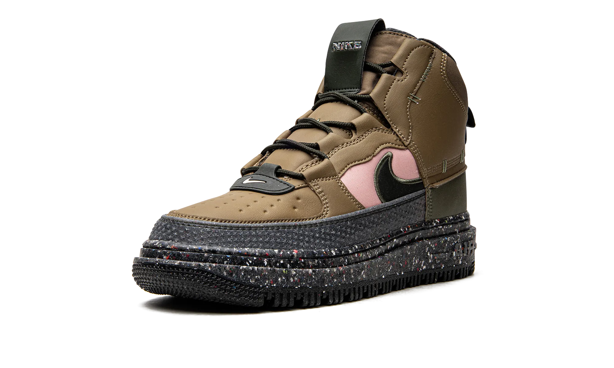 Rapid Step Bold Ride Air Force 1 High Boot NN "Brown Kelp"