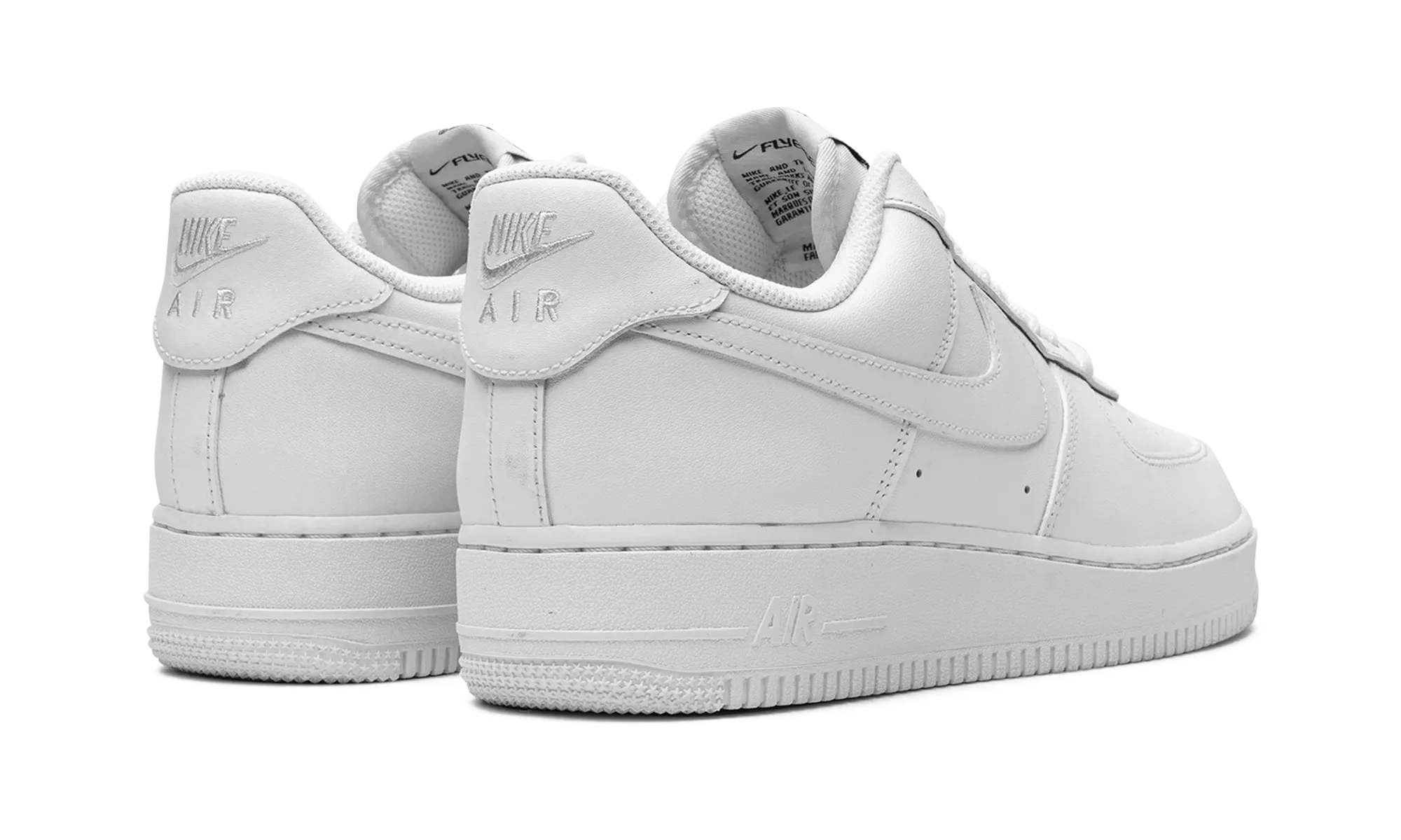 Travel Ready Skate Performance Air Force 1 Low "Flyease - White"