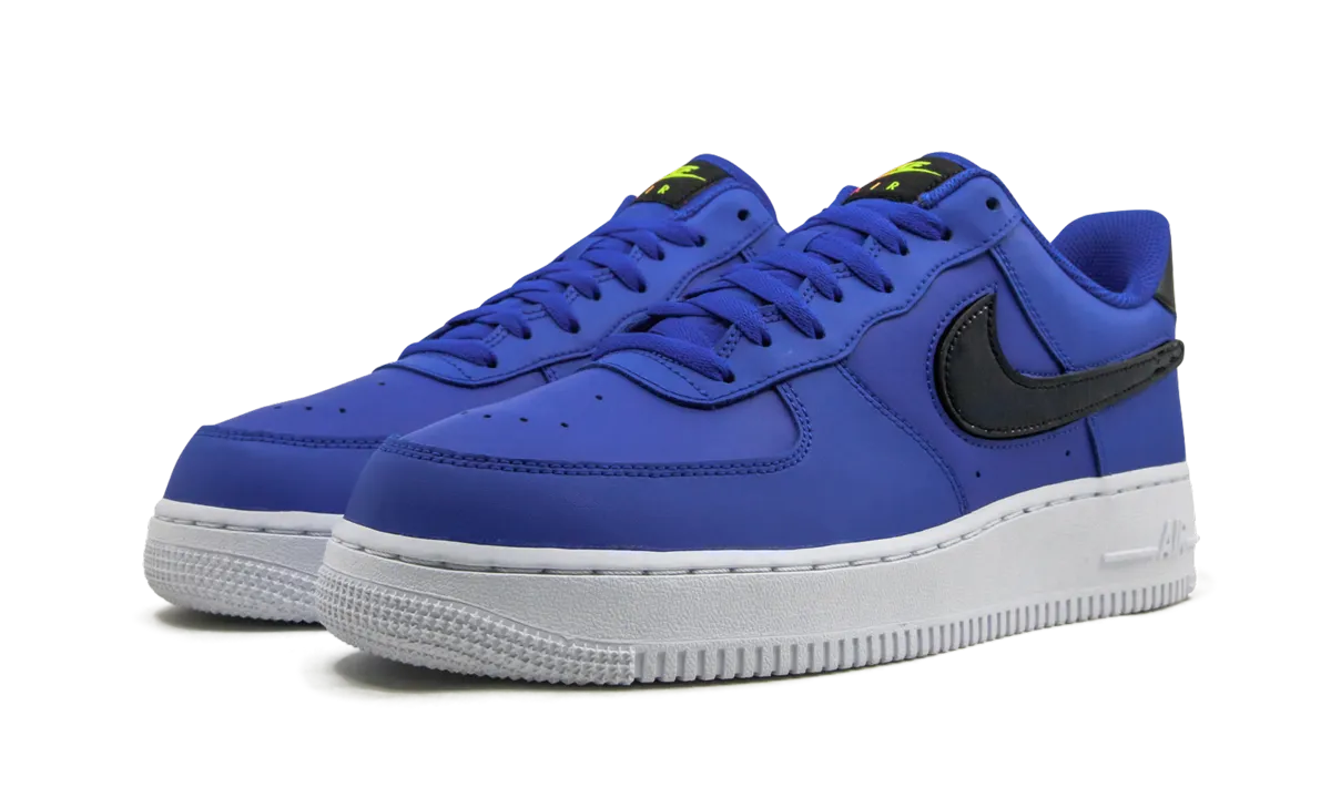 Comfort Step Air Force 1 07 LV8 3 "Removable Swoosh - Racer Blue"
