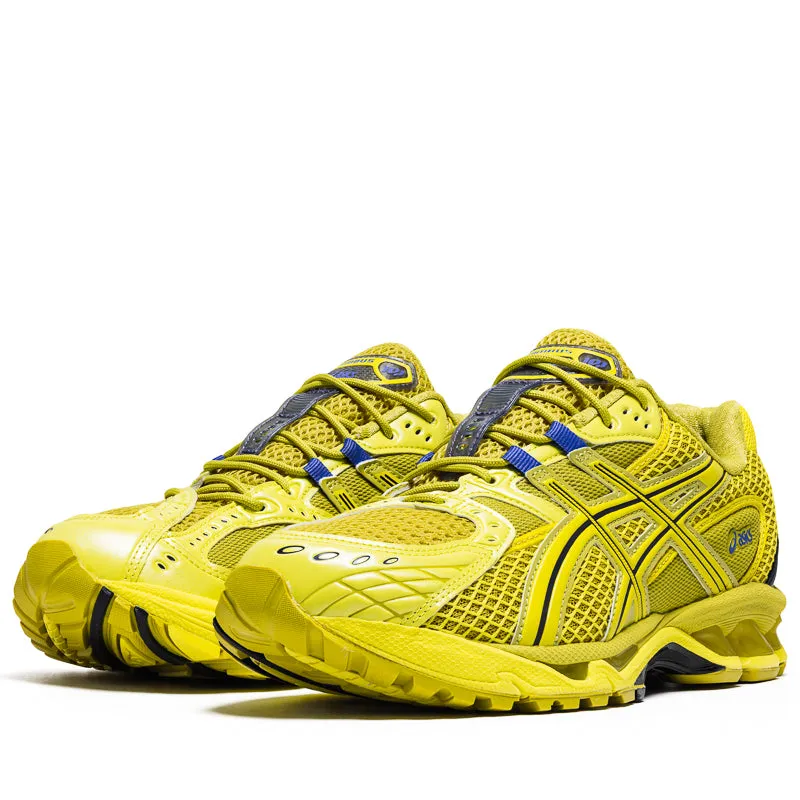 Asics Gel-Nimbus 10.1 - Kelp/Lemon Spark Cushion Frame Aero Dynamic Silhouette