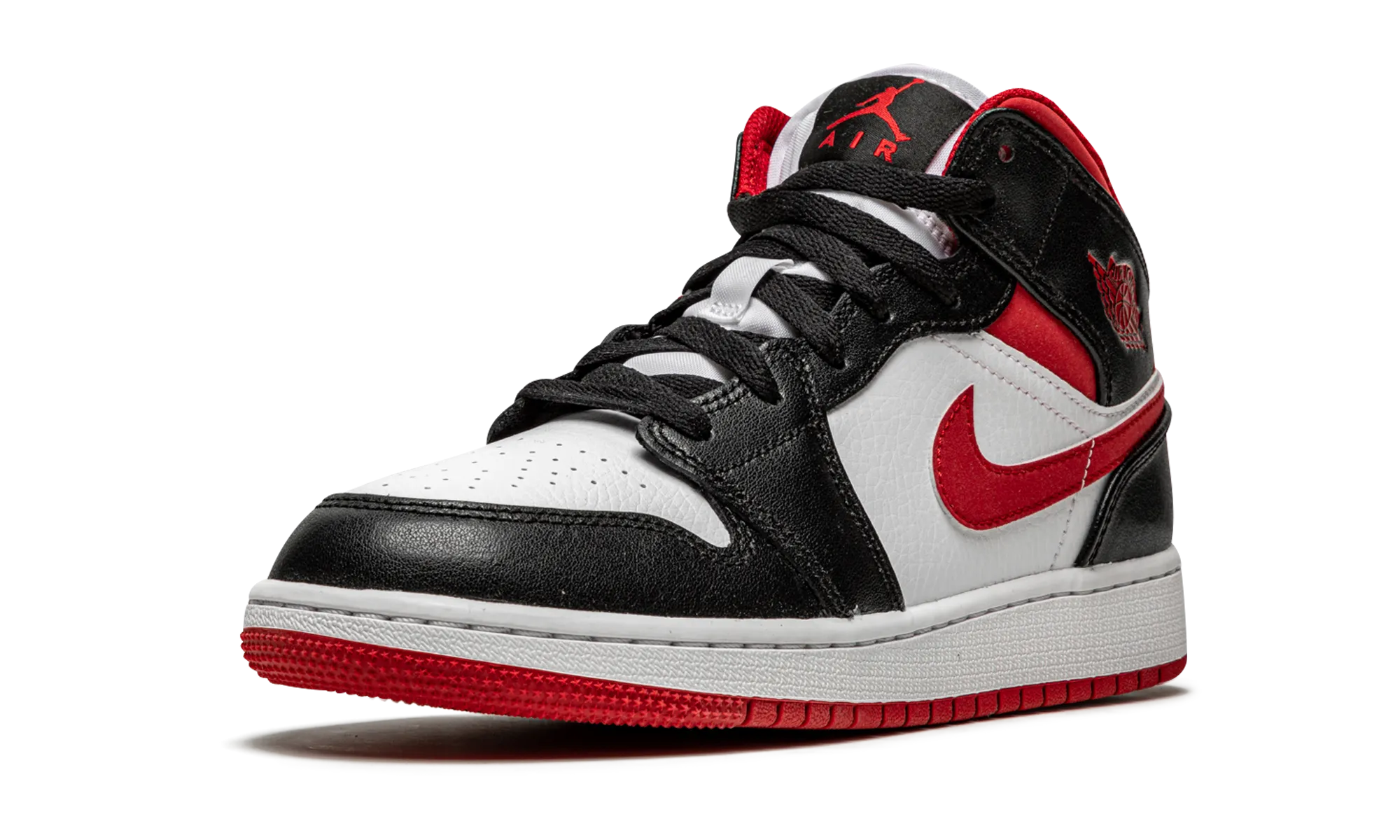 Air Jordan 1 Mid GS "Metallic Red" Zero drop Weatherproof