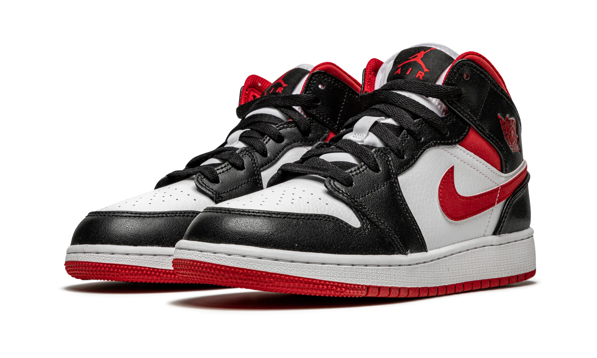 Shock Absorbing Air Jordan 1 Mid GS "Metallic Red"