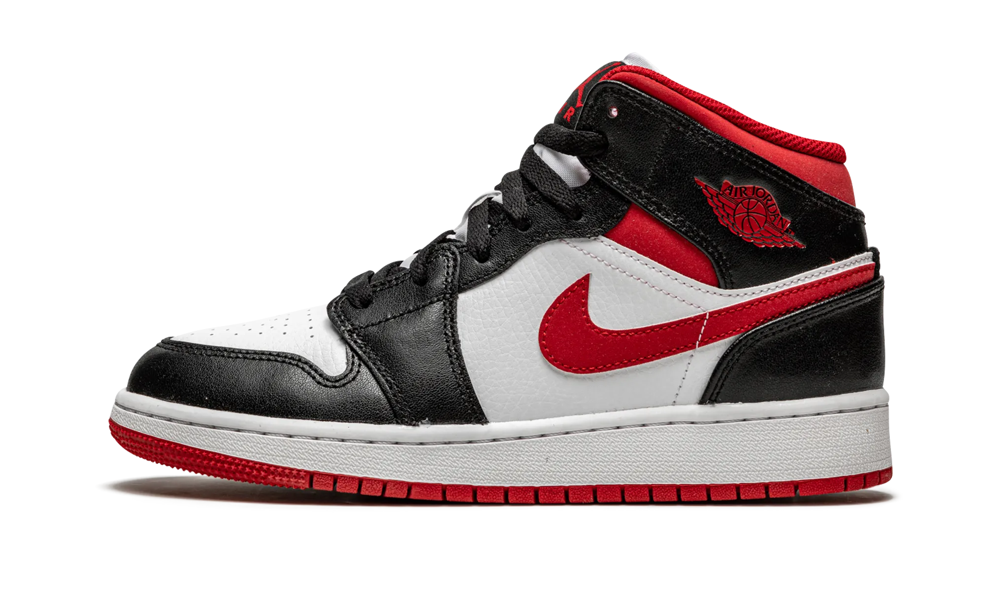 Everyday Function Luxe cushioning Air Jordan 1 Mid GS "Metallic Red"