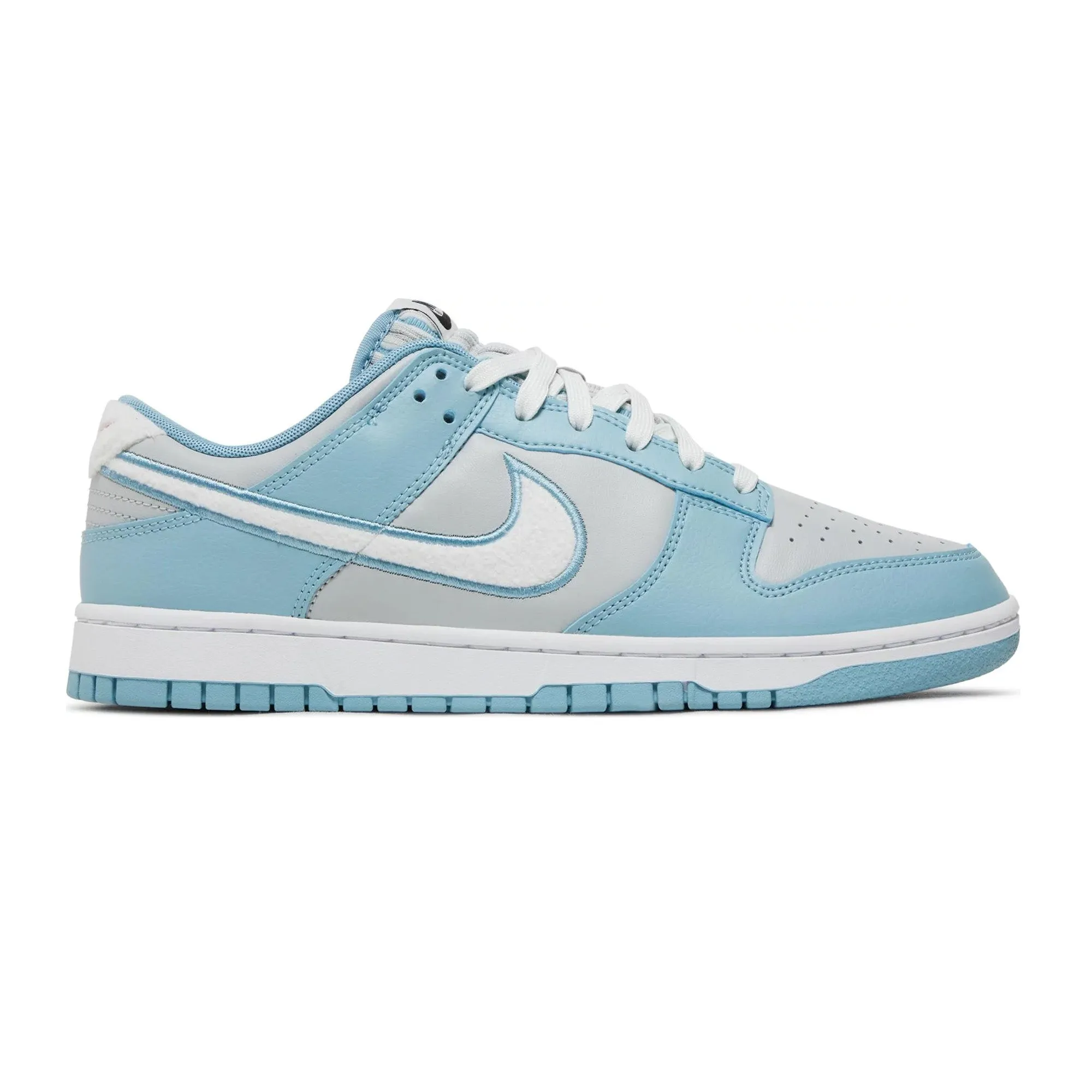 Dunk Low Retro 'Fleece Swoosh Worn Blue' Collared Ankle